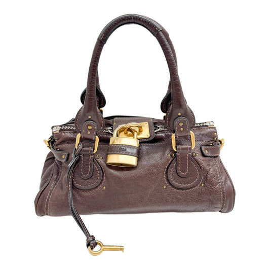 Paddington Brown Leather Shoulder Bag
