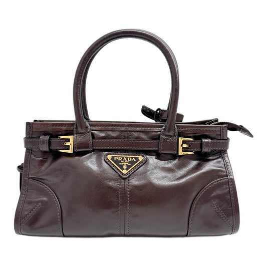 Mini Bonnie Brown Leather Two Way Bag