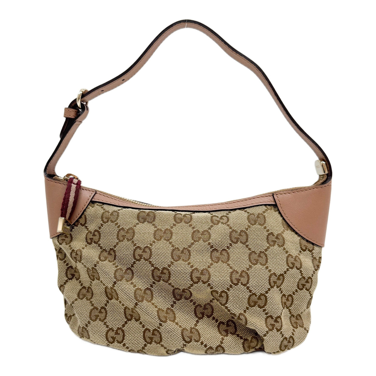 Brown GG Canvas Shoulder Bag