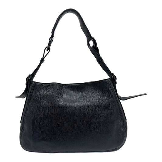 Black Leather Shoulder Bag