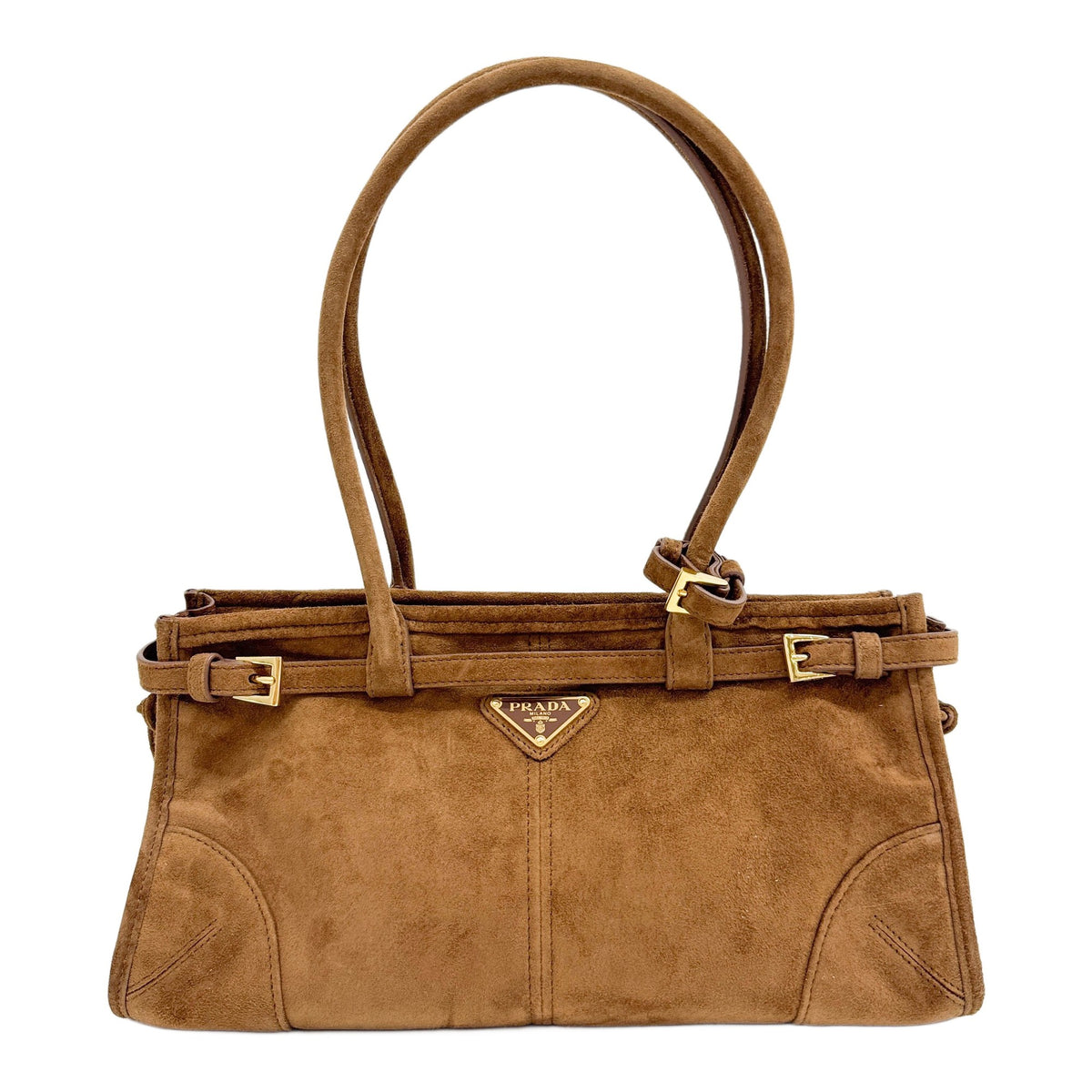 Bonnie Brown Suede Two Way Bag