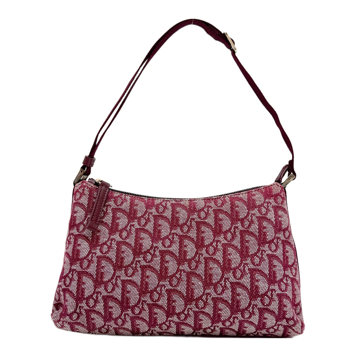 Bordeaux Red Trotter Canvas Shoulder Bag