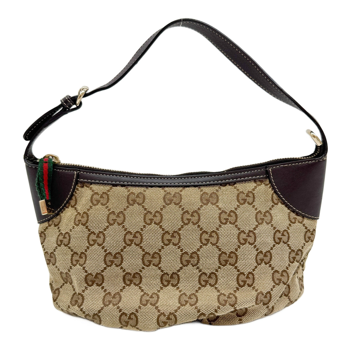 Brown GG Canvas Hand Bag
