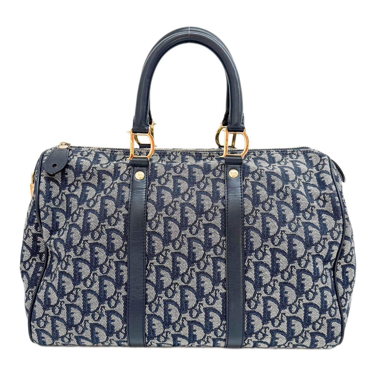 Boston/Bowling Blue Trotter Canvas Hand Bag