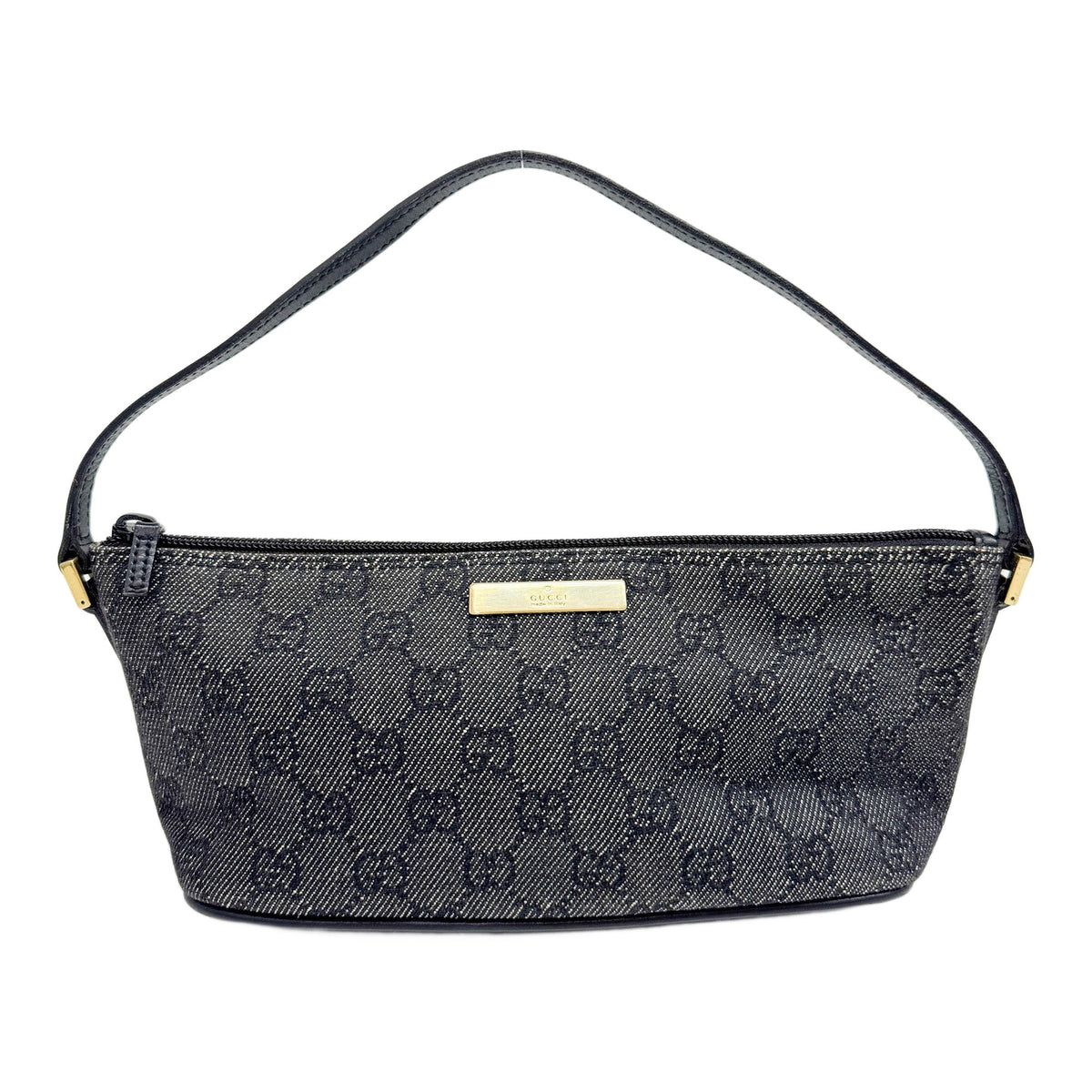 Boat Black GG Canvas Hand Bag