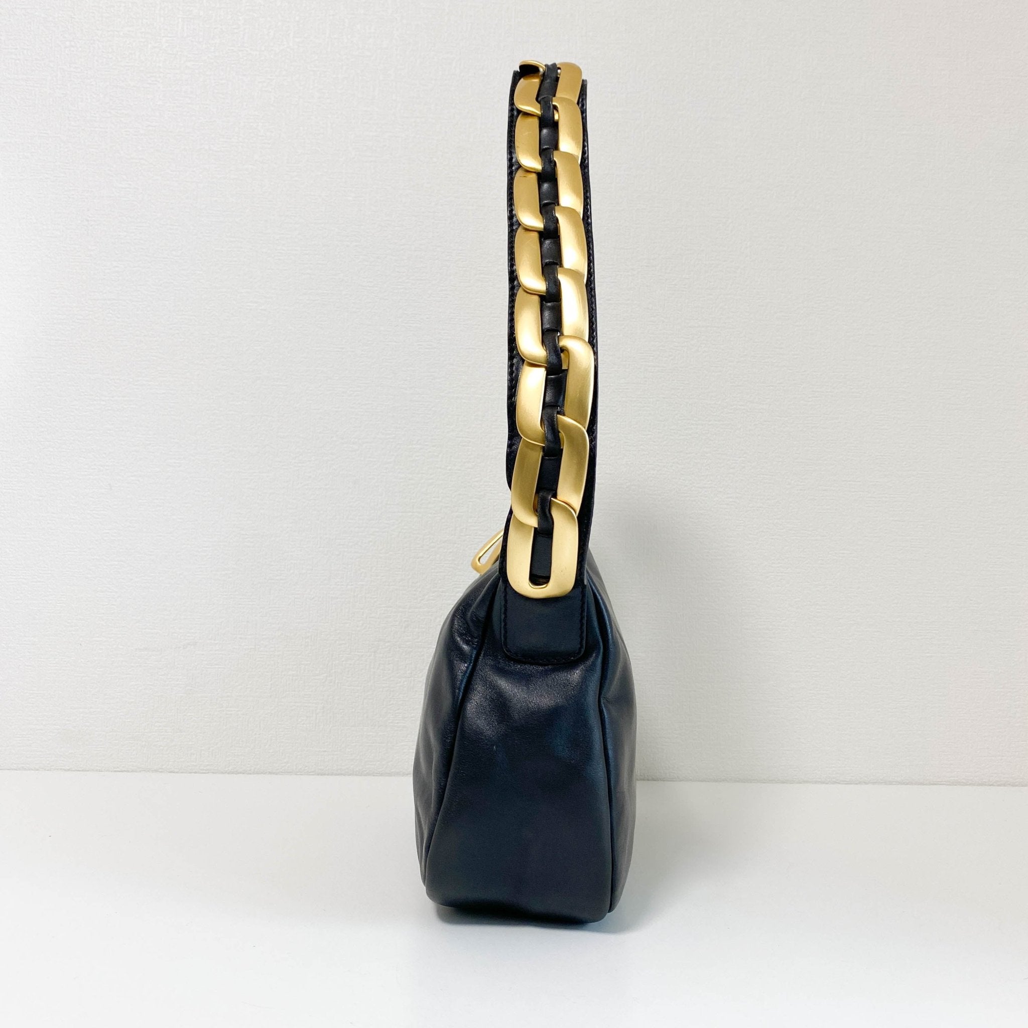 FENDI Archive Black Leather Shoulder Bag, in , Sold by HIVE PRELOVED - Shoulder Bags, ,