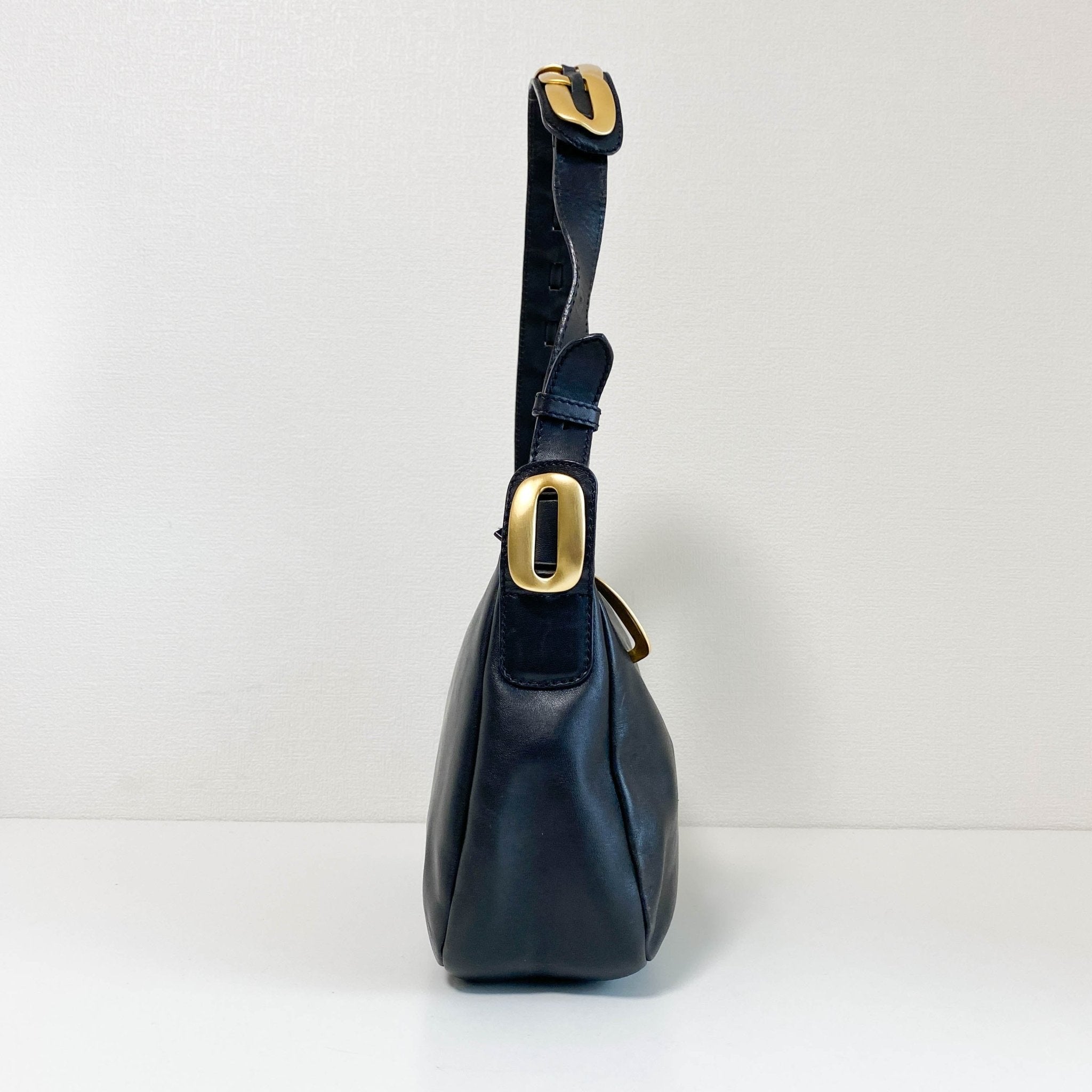 FENDI Archive Black Leather Shoulder Bag, in , Sold by HIVE PRELOVED - Shoulder Bags, ,