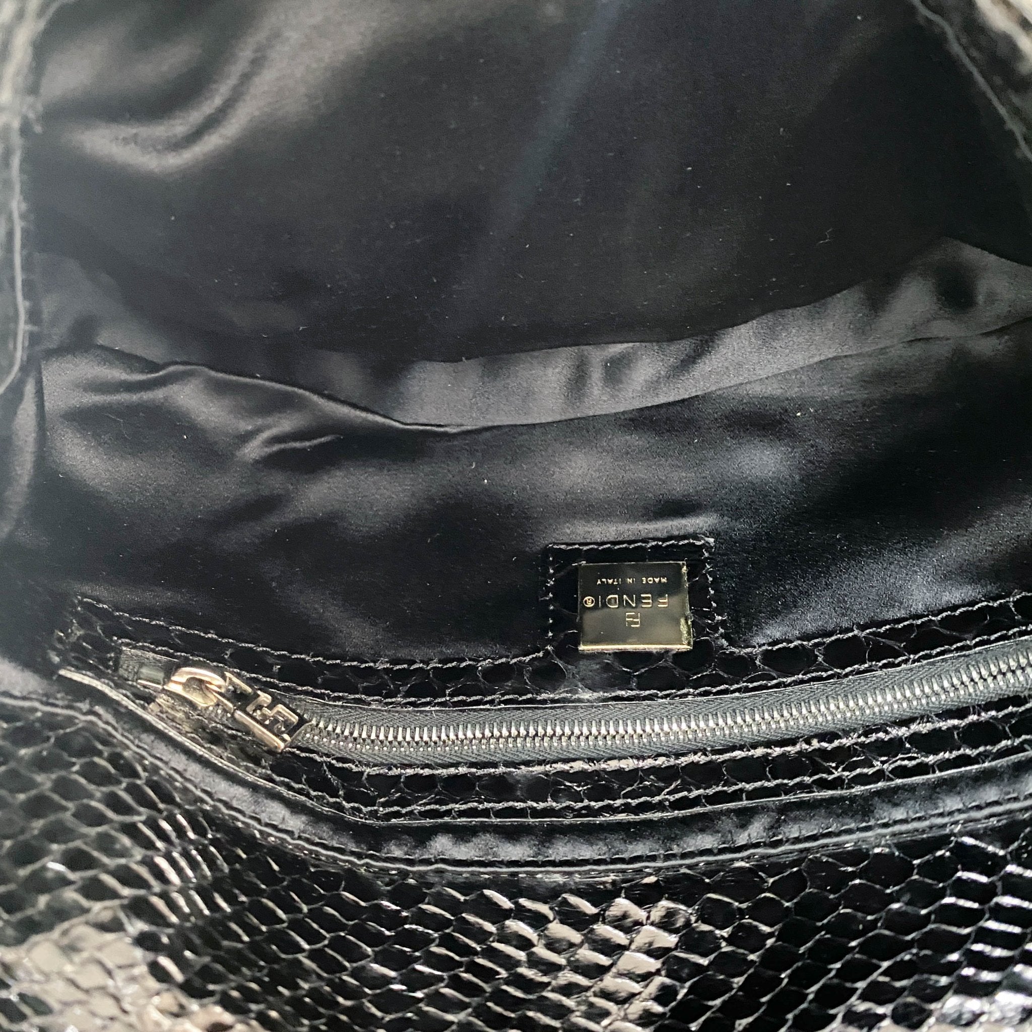 FENDI Baguete Black Sequin Shoulder Bag, in , Sold by HIVE PRELOVED - Shoulder Bags, ,