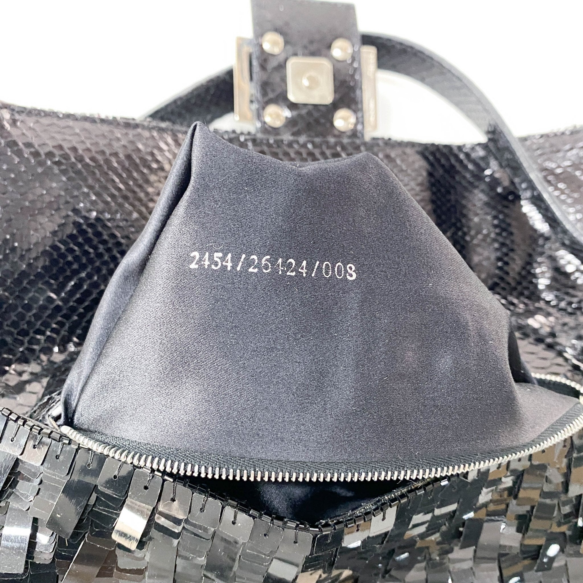 FENDI Baguete Black Sequin Shoulder Bag, in , Sold by HIVE PRELOVED - Shoulder Bags, ,