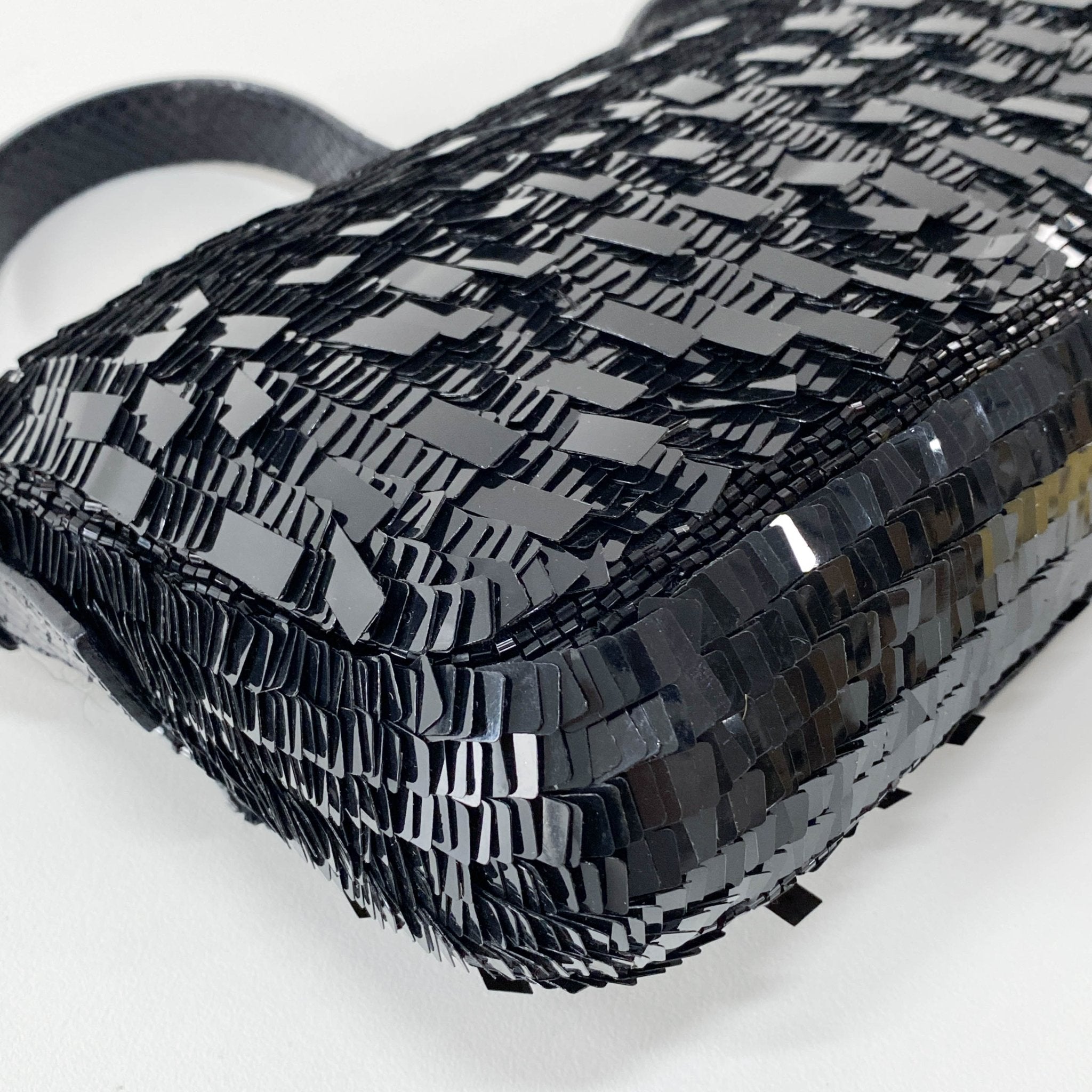 FENDI Baguete Black Sequin Shoulder Bag, in , Sold by HIVE PRELOVED - Shoulder Bags, ,