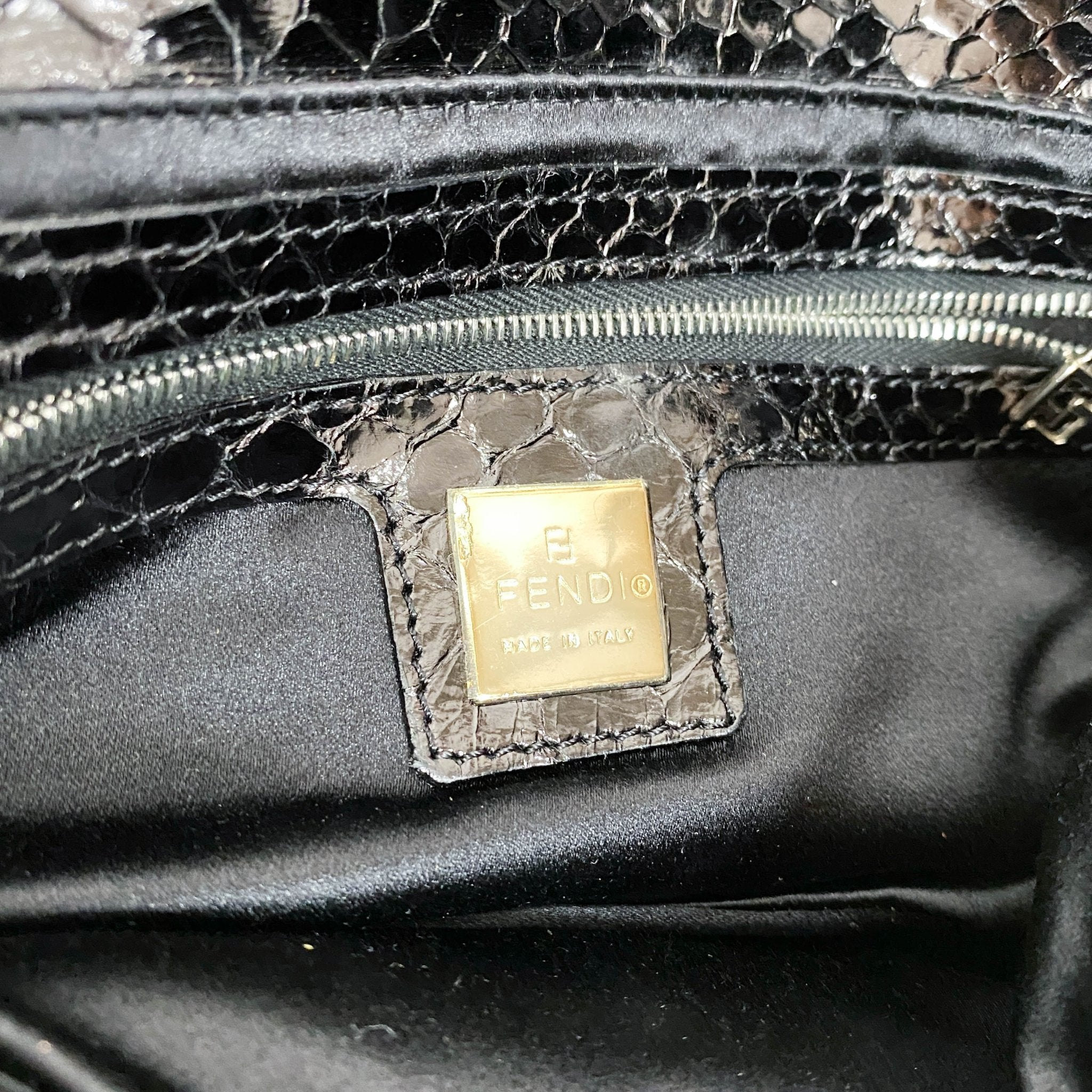 FENDI Baguete Black Sequin Shoulder Bag, in , Sold by HIVE PRELOVED - Shoulder Bags, ,
