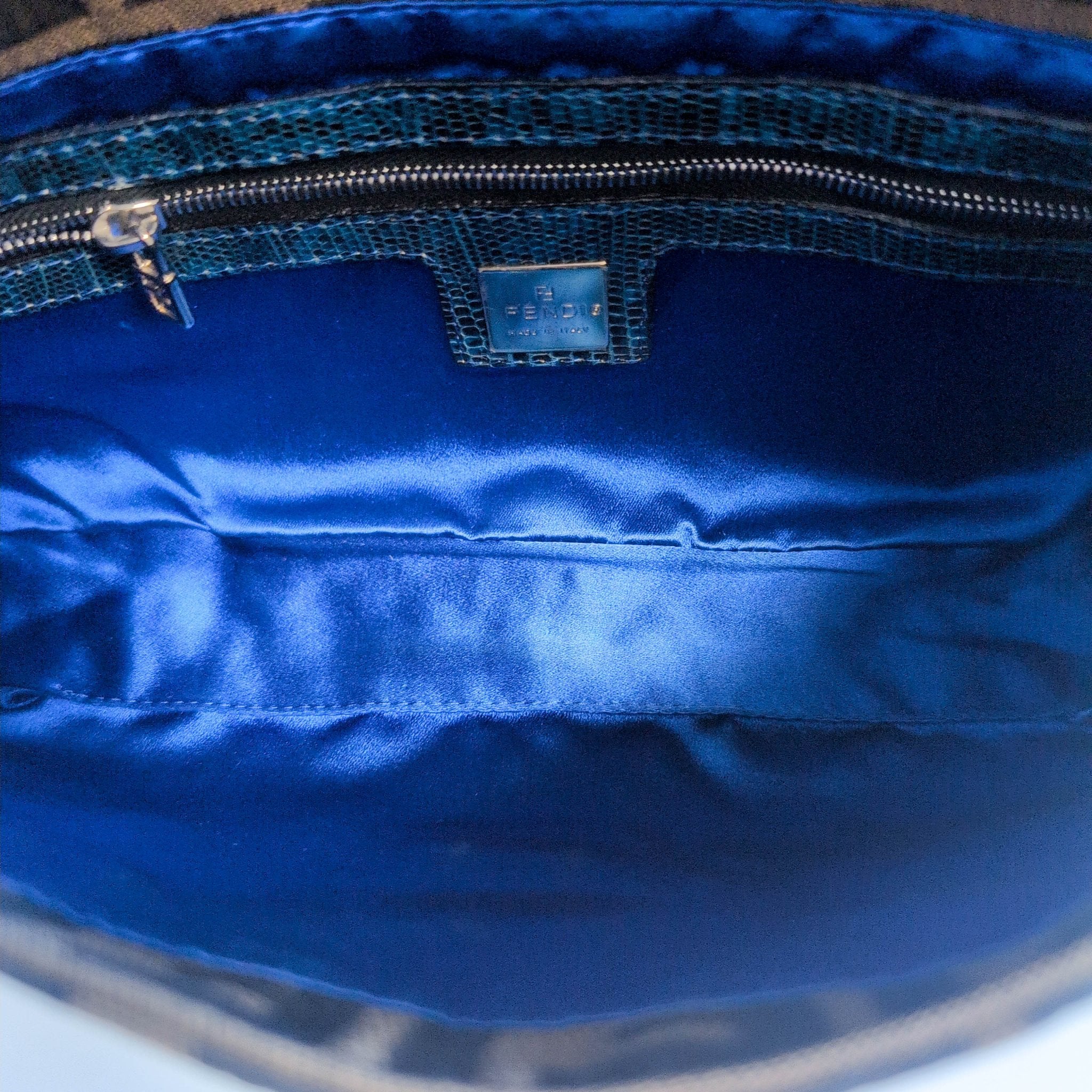 FENDI Baguette Beaded Geometric Pattern Zucca Shoulder Bag, in , Sold by HIVE PRELOVED - Shoulder Bags, ,