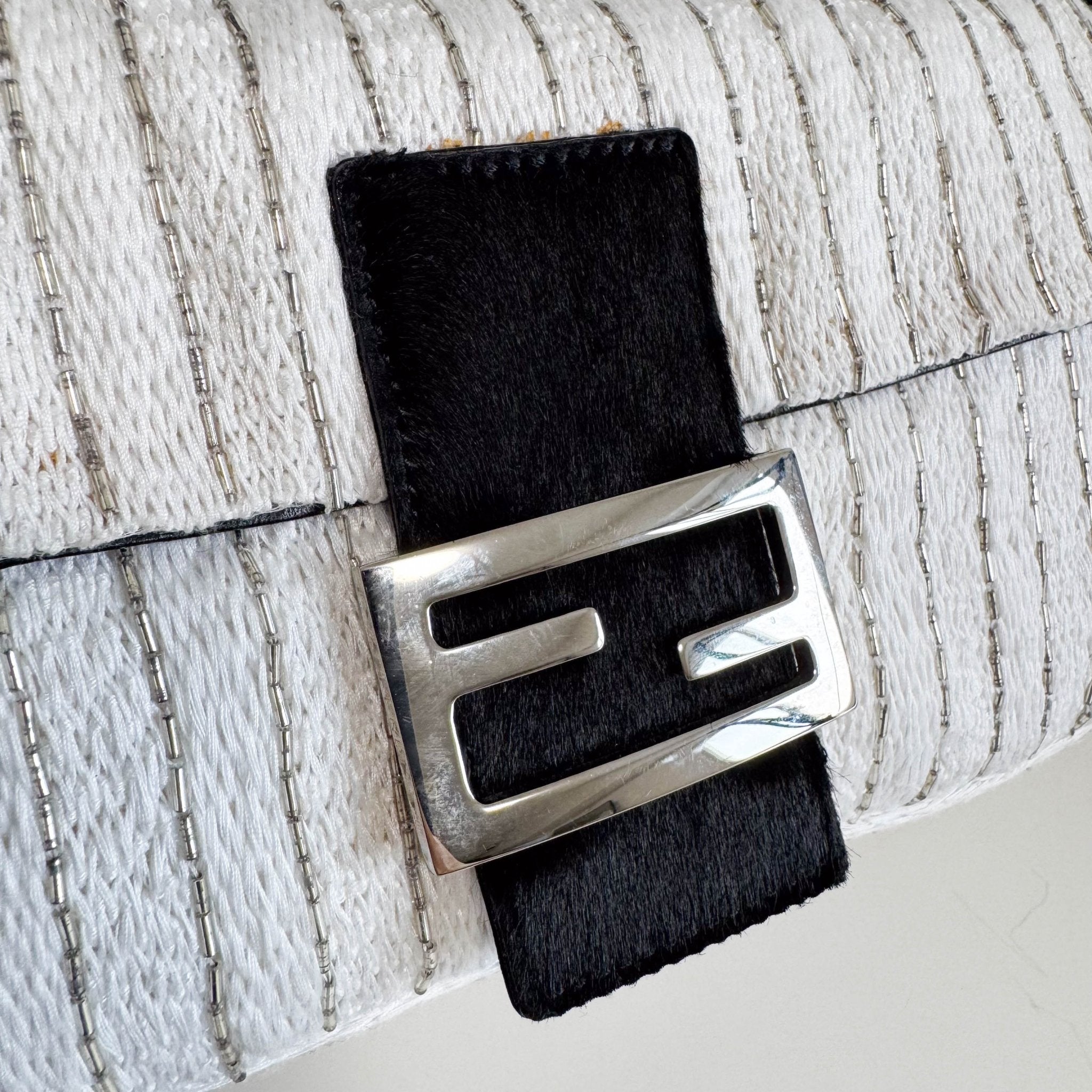 FENDI Baguette Beads Embroidery Shouleder Bag, in , Sold by HIVE PRELOVED - Shoulder Bags, ,