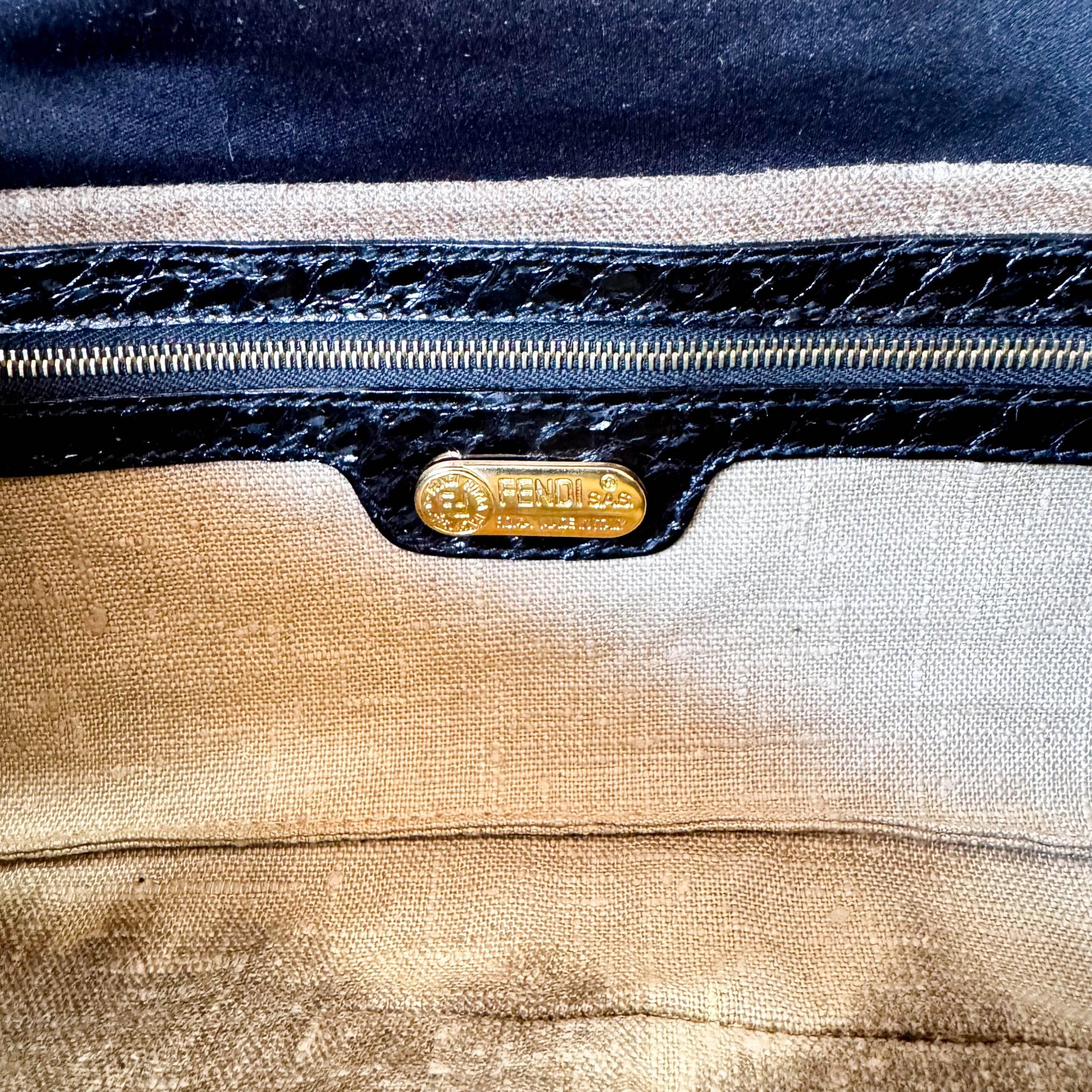 FENDI Baguette Black Beaded Shoulder Bag, in , Sold by HIVE PRELOVED - Shoulder Bags, ,