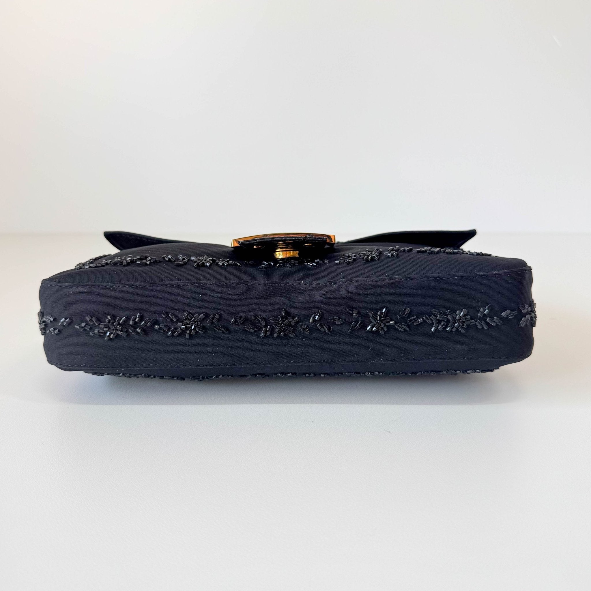 FENDI Baguette Black Beaded Shoulder Bag, in , Sold by HIVE PRELOVED - Shoulder Bags, ,