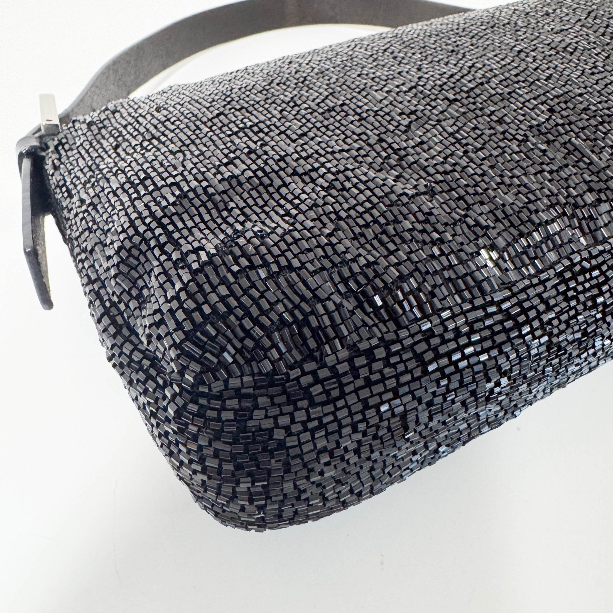 FENDI Baguette Black Beaded Shoulder Bag, in , Sold by HIVE PRELOVED - Shoulder Bags, ,