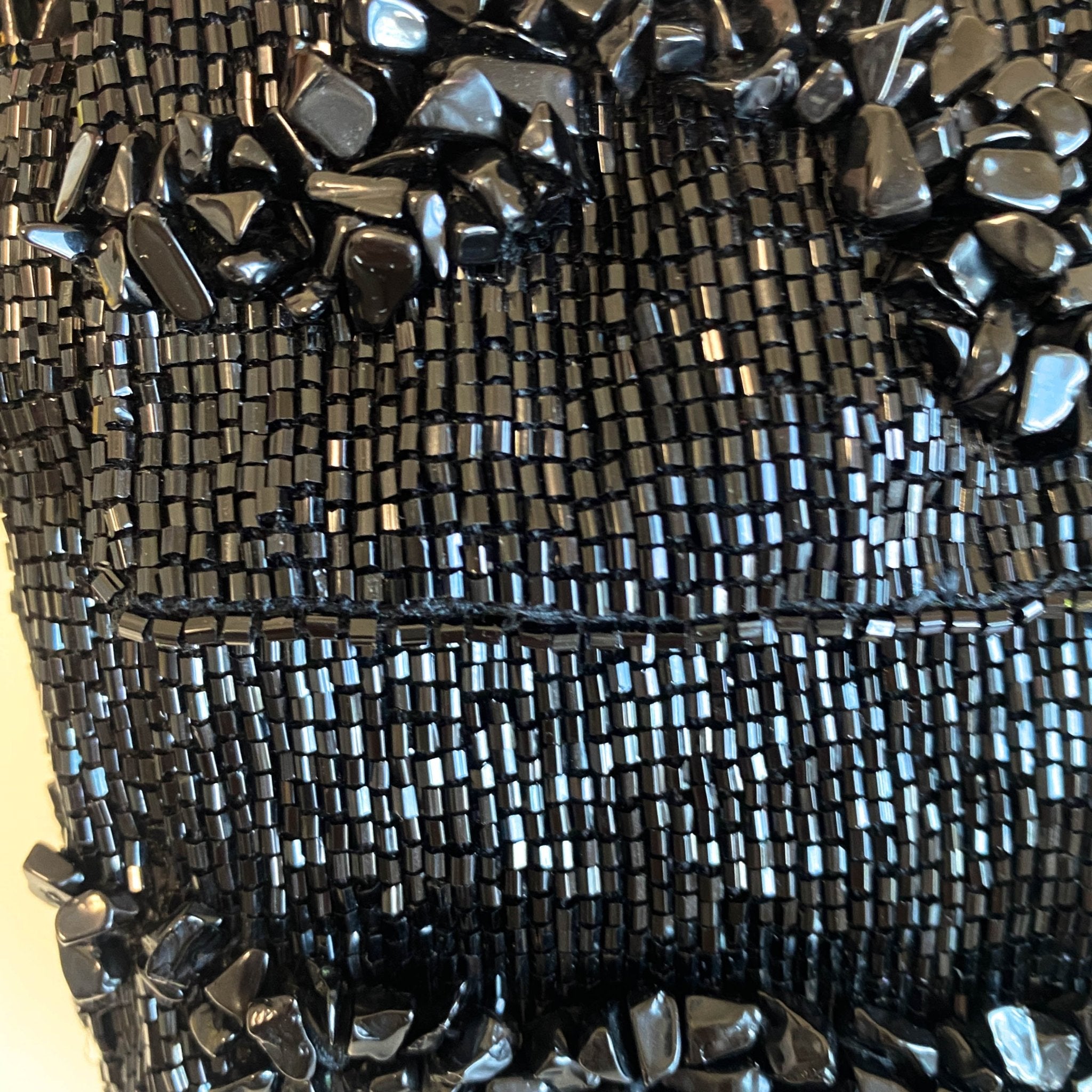 FENDI Baguette Black Beaded with Wave Pattern Stones, in , Sold by HIVE PRELOVED - Shoulder Bags, ,