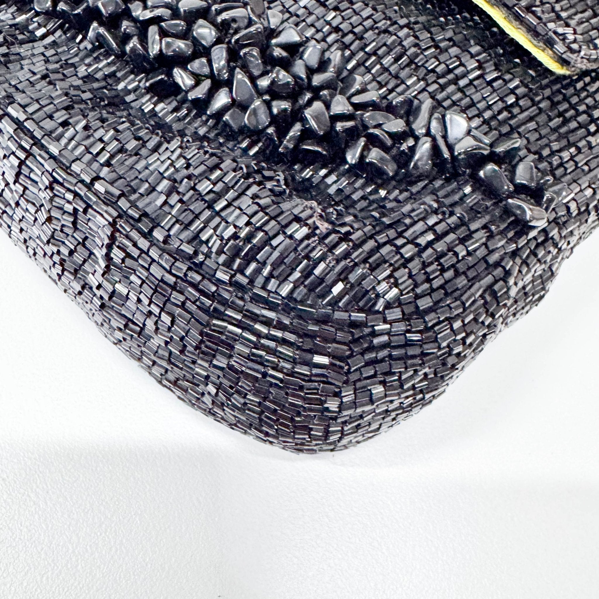 FENDI Baguette Black Beads & Lime Lining Shoulder Bag, in , Sold by HIVE PRELOVED - Shoulder Bags, ,