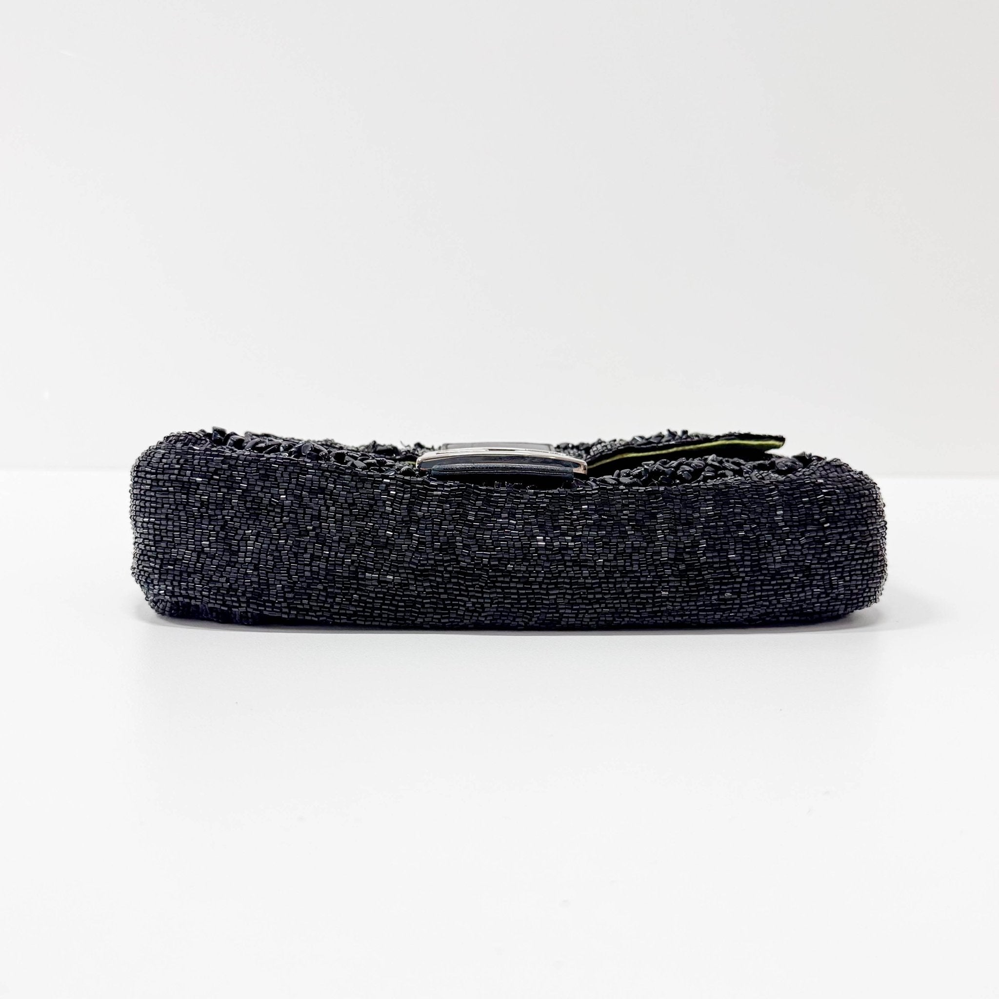 FENDI Baguette Black Beads & Lime Lining Shoulder Bag, in , Sold by HIVE PRELOVED - Shoulder Bags, ,