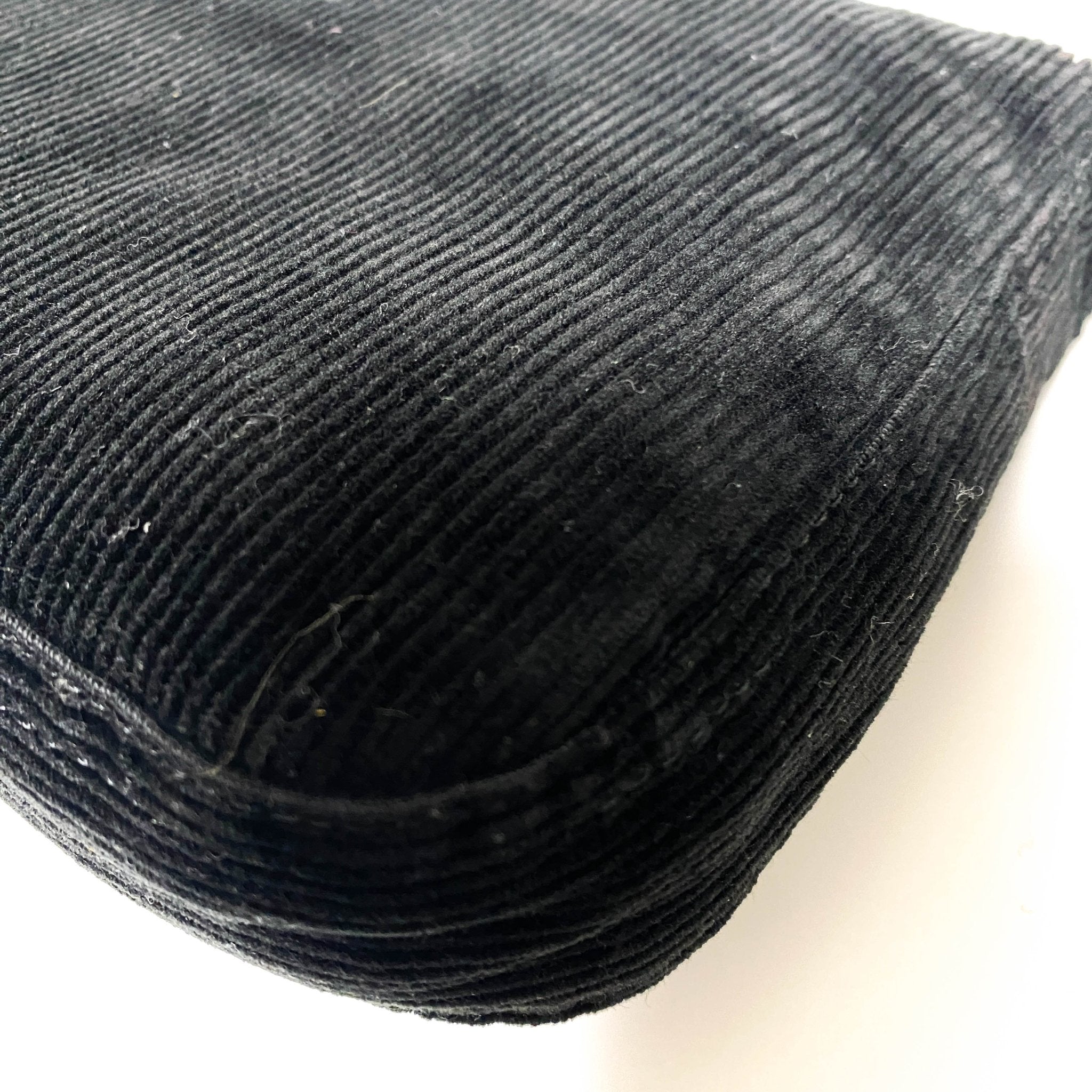 FENDI Baguette Black Corduroy / Rose Gold Hardware Shoulder Bag, in , Sold by HIVE PRELOVED - Shoulder Bags, ,