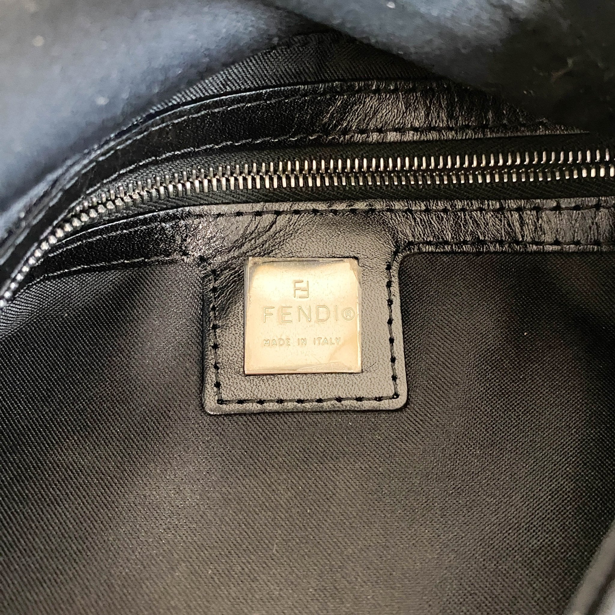 FENDI Baguette Black Flower Embroidered Shoulder Bag, in , Sold by HIVE PRELOVED - Shoulder Bags, ,