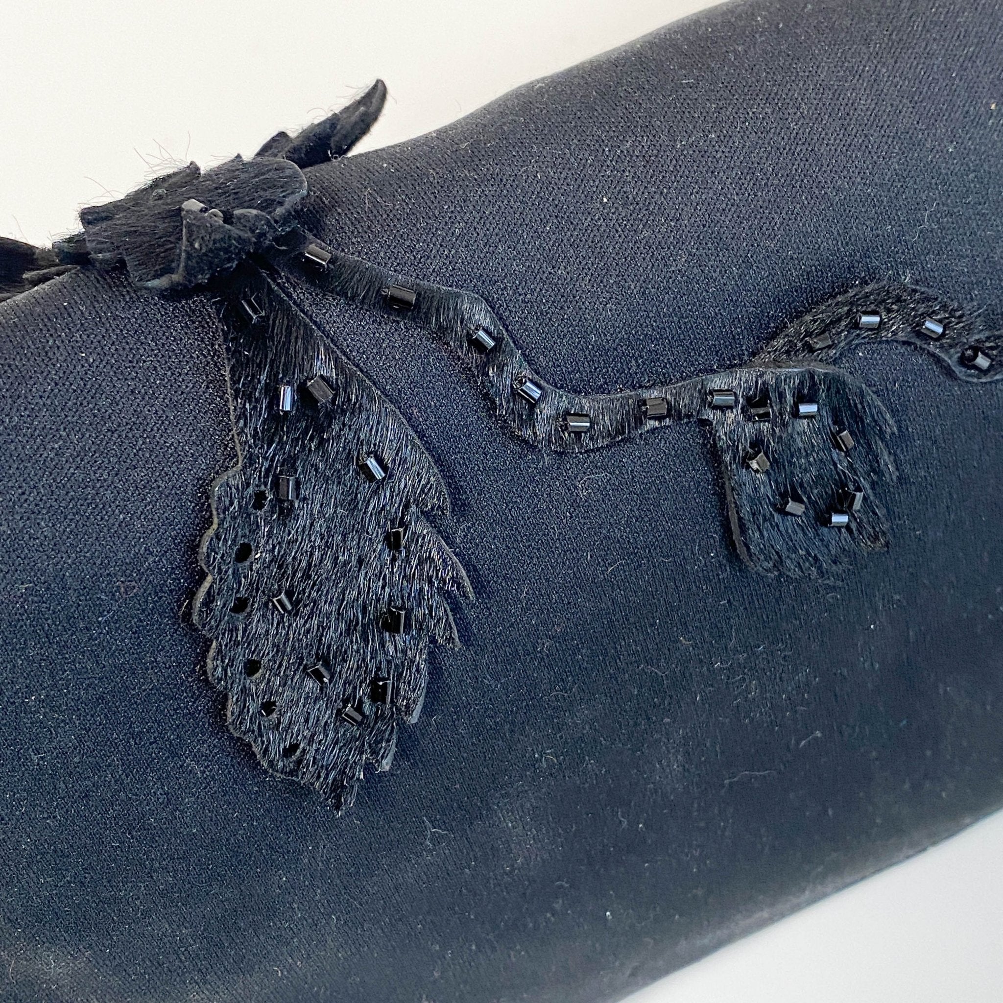 FENDI Baguette Black Flower Embroidered Shoulder Bag, in , Sold by HIVE PRELOVED - Shoulder Bags, ,