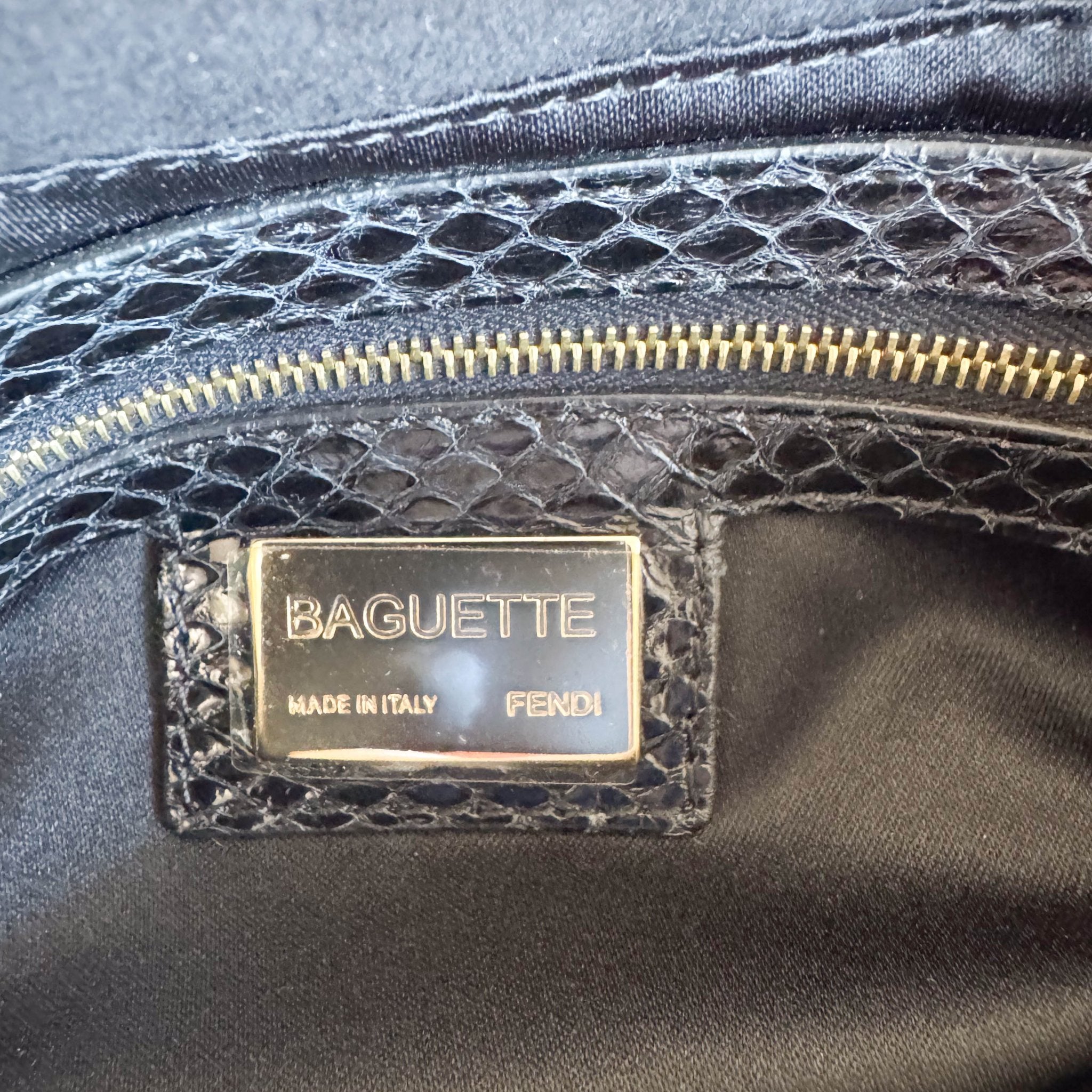 FENDI Baguette Black Gold Beaded Shoulder Bag Rhinestone Hardware, in , Sold by HIVE PRELOVED - Shoulder Bags, ,