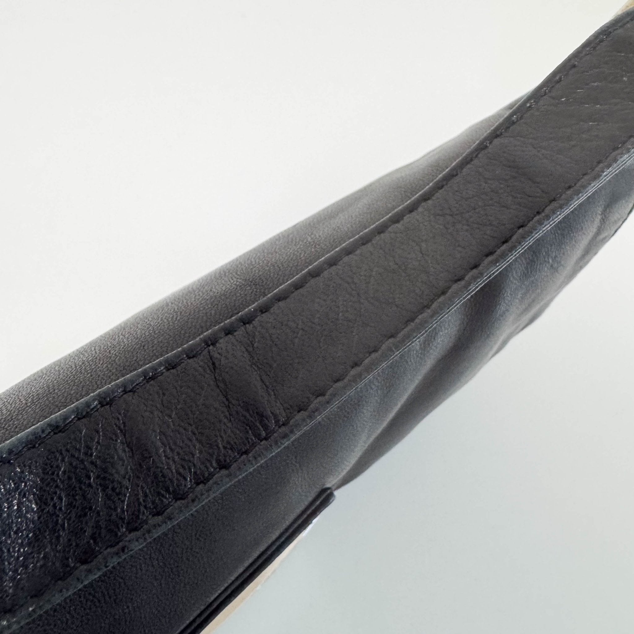 FENDI Baguette Black Nappa Leather Shoulder Bag, in , Sold by HIVE PRELOVED - Shoulder Bags, ,