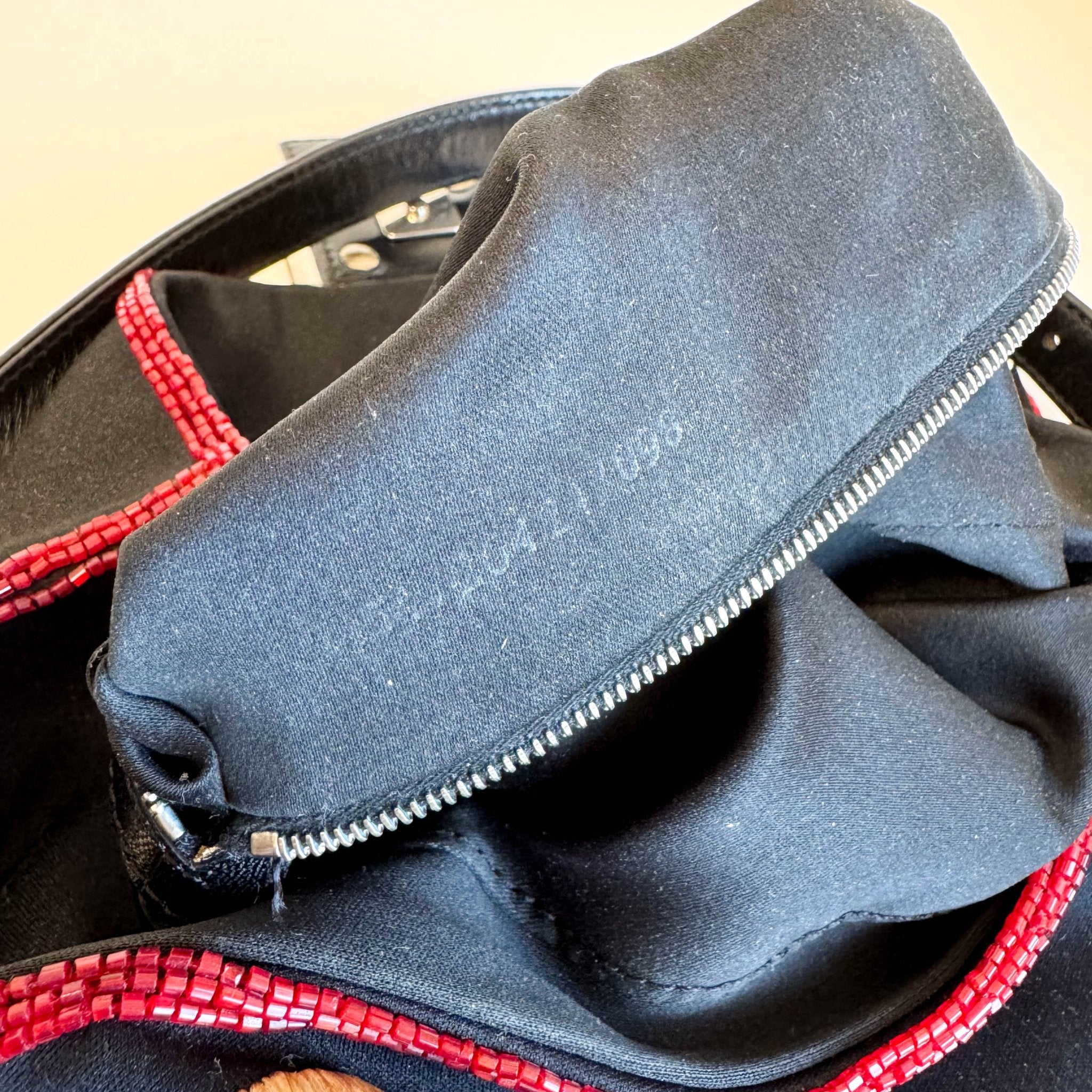 FENDI Baguette Black Neoprene Raffia Shoulder Bag, in , Sold by HIVE PRELOVED - Shoulder Bags, ,