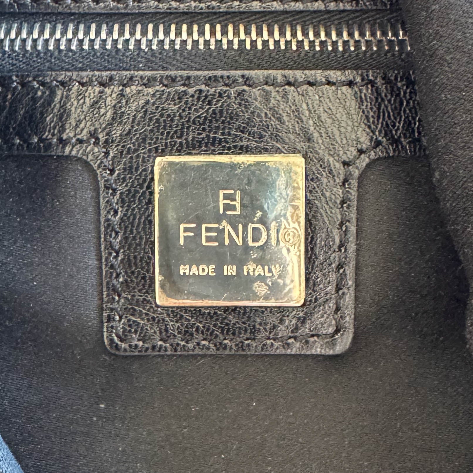 FENDI Baguette Black Neoprene Raffia Shoulder Bag, in , Sold by HIVE PRELOVED - Shoulder Bags, ,