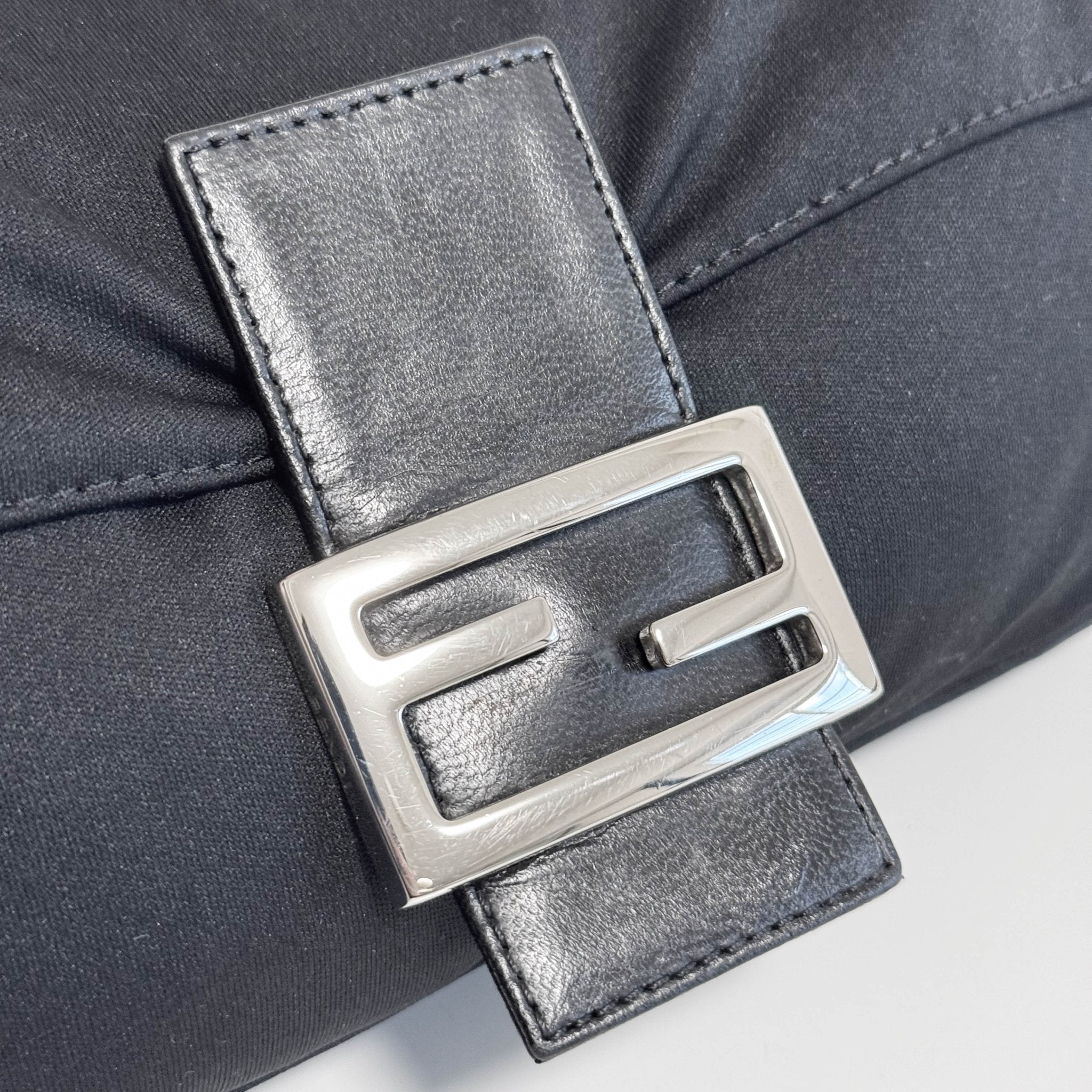 FENDI Baguette Black Neoprene Shoulder Bag, in , Sold by HIVE PRELOVED - Shoulder Bags, ,