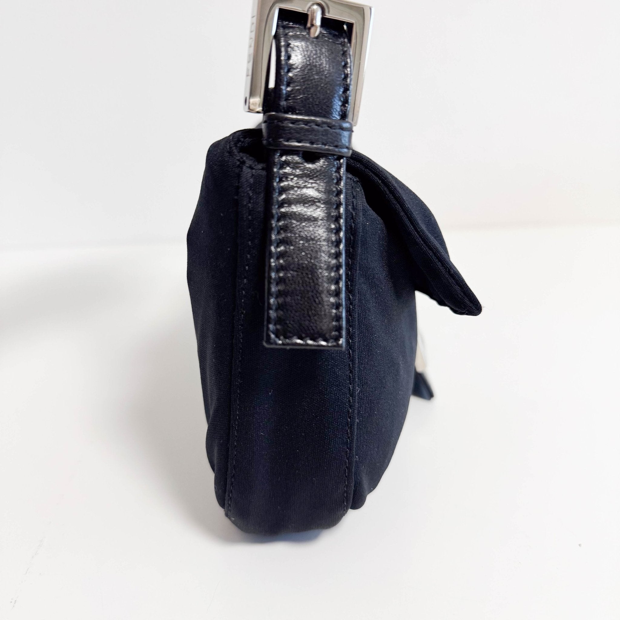 FENDI Baguette Black Neoprene Shoulder Bag, in , Sold by HIVE PRELOVED - Shoulder Bags, ,