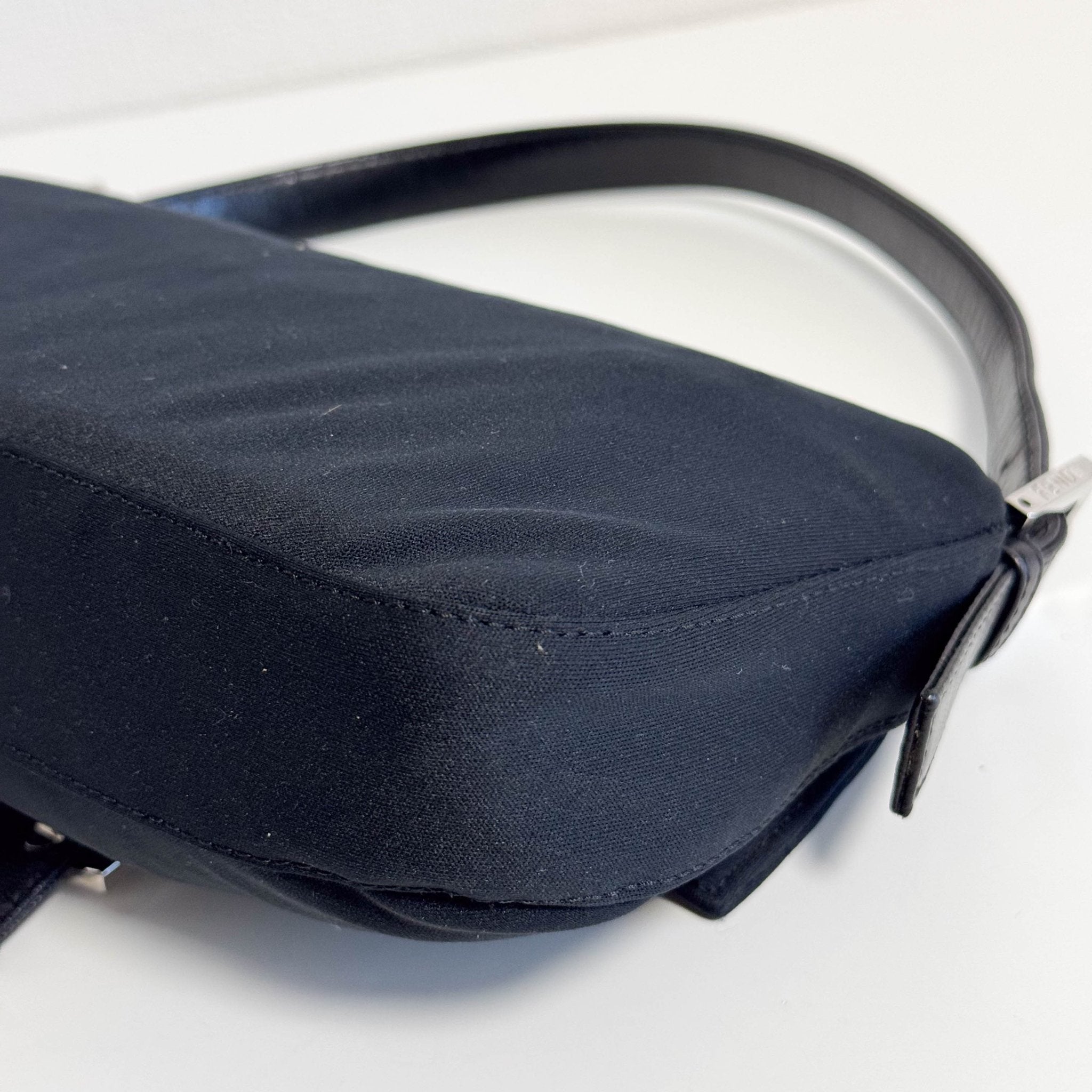 FENDI Baguette Black Neoprene Shoulder Bag, in , Sold by HIVE PRELOVED - Shoulder Bags, ,