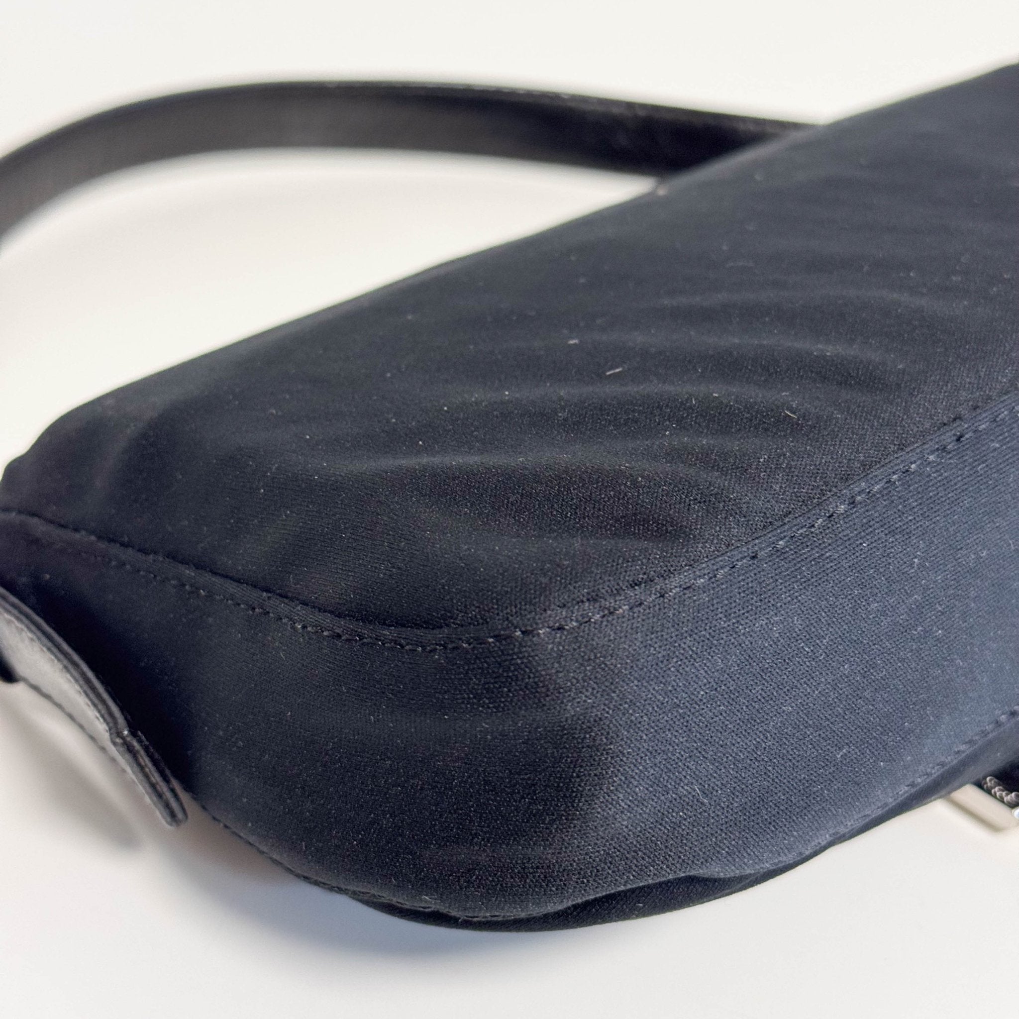 FENDI Baguette Black Neoprene Shoulder Bag, in , Sold by HIVE PRELOVED - Shoulder Bags, ,