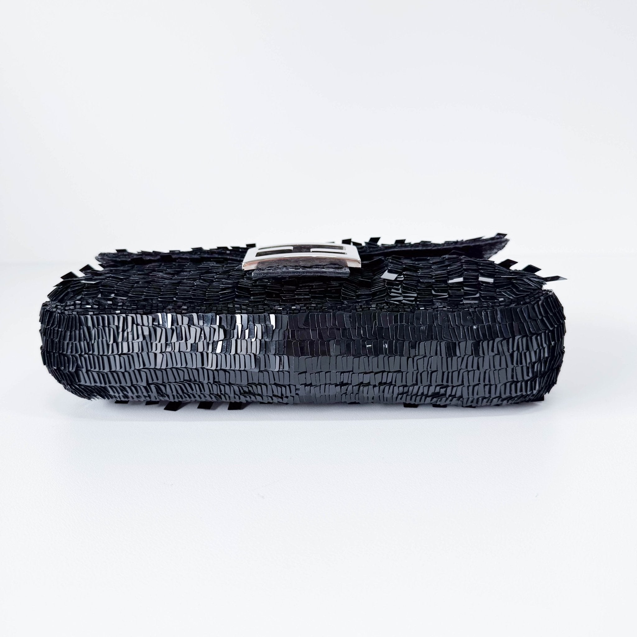 FENDI Baguette Black Sequin Shoulder Bag, in , Sold by HIVE PRELOVED - Shoulder Bags, ,