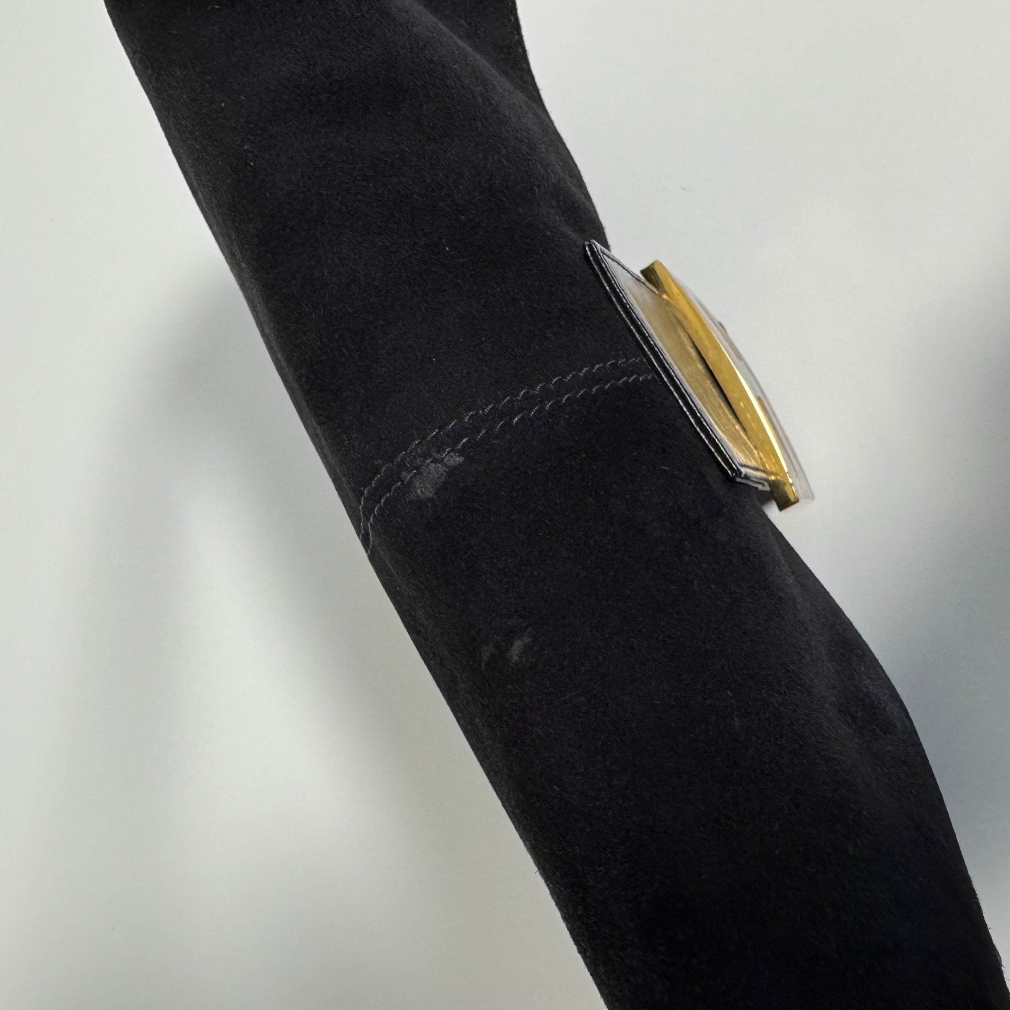 FENDI Baguette Black Suede Shoulder Bag, in , Sold by HIVE PRELOVED - Shoulder Bags, ,