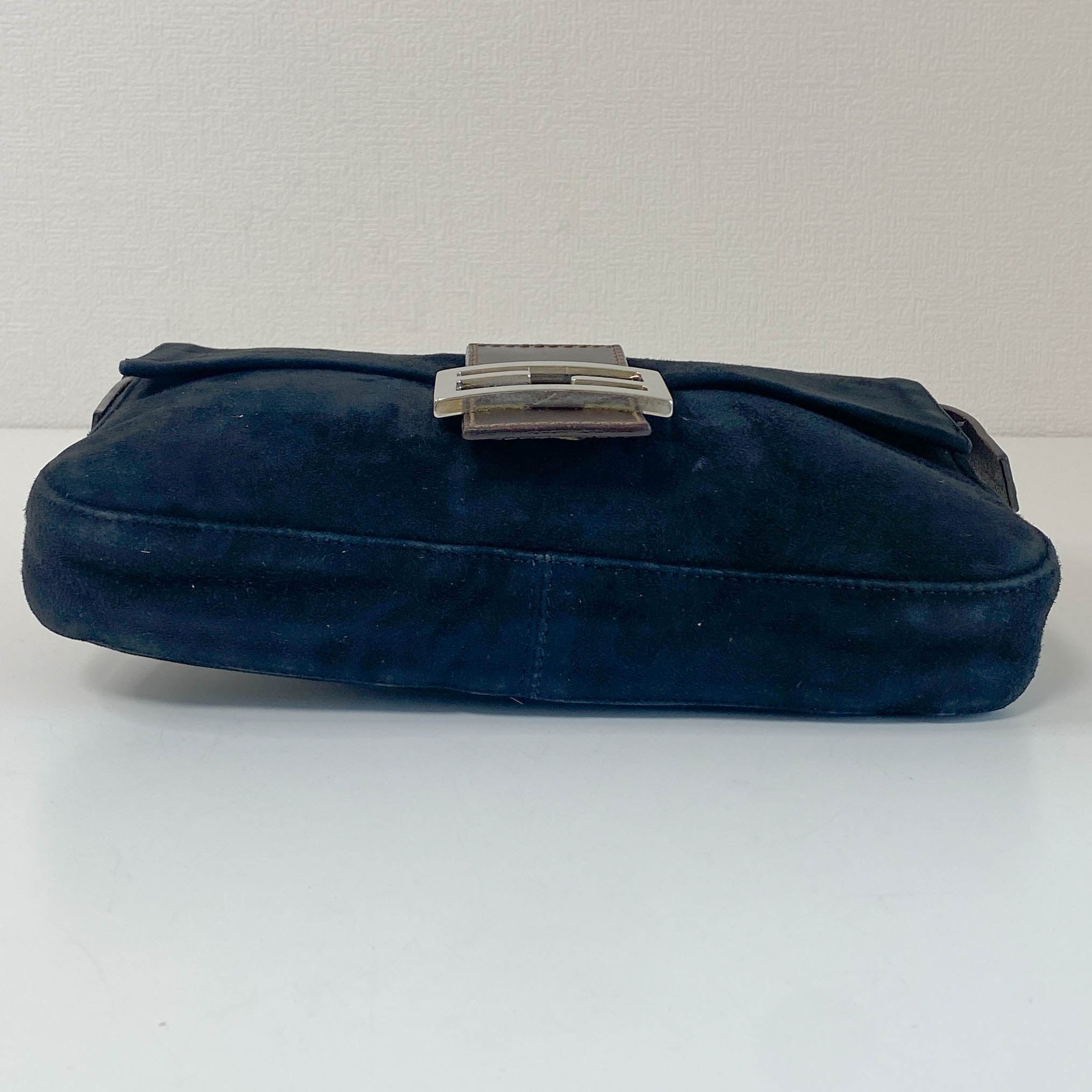 FENDI Baguette Black Suede Shoulder Bag, in , Sold by HIVE PRELOVED - Shoulder Bags, ,