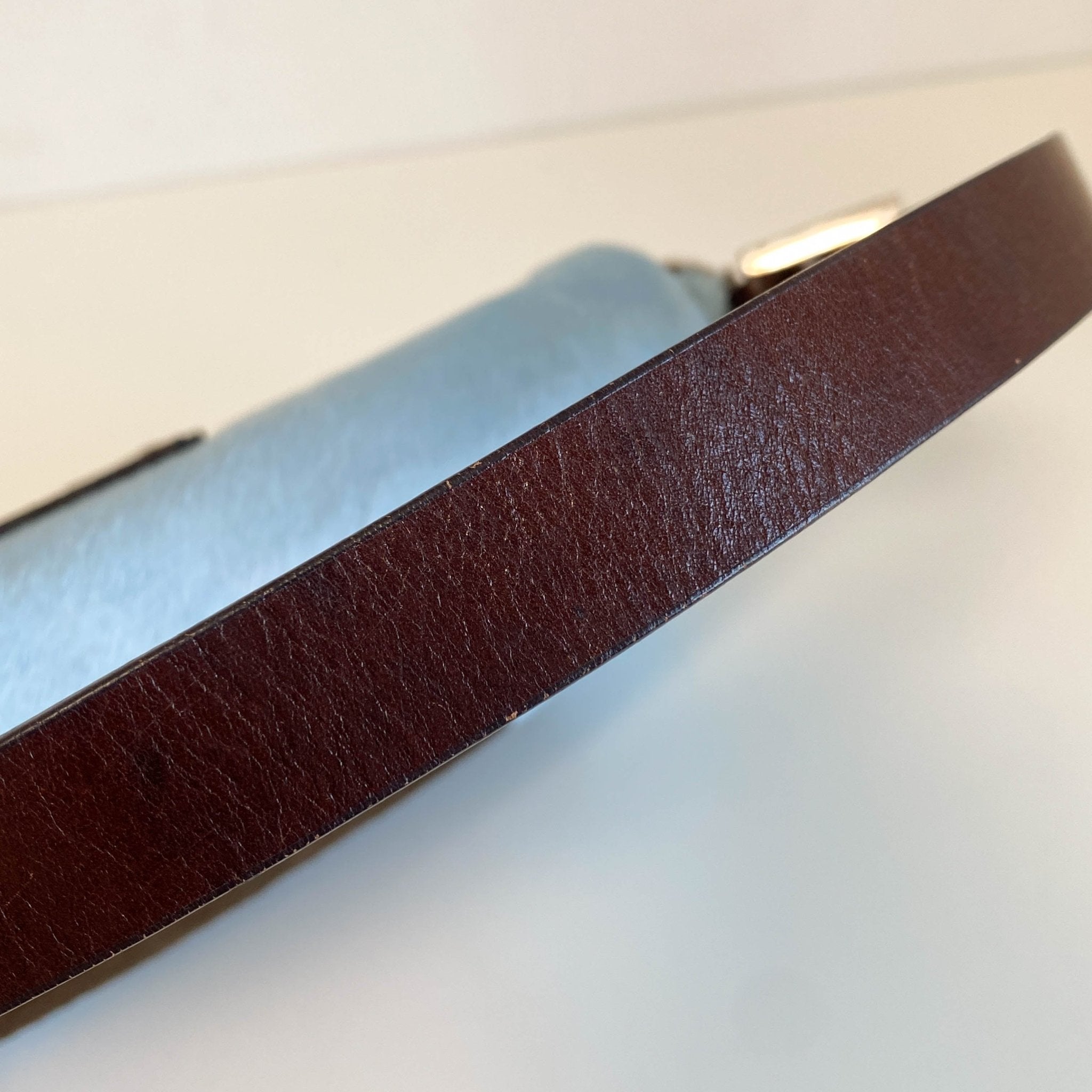 FENDI Baguette Blue / Brown Cow Print Pony Hair Shoulder Bag, in , Sold by HIVE PRELOVED - Shoulder Bags, ,