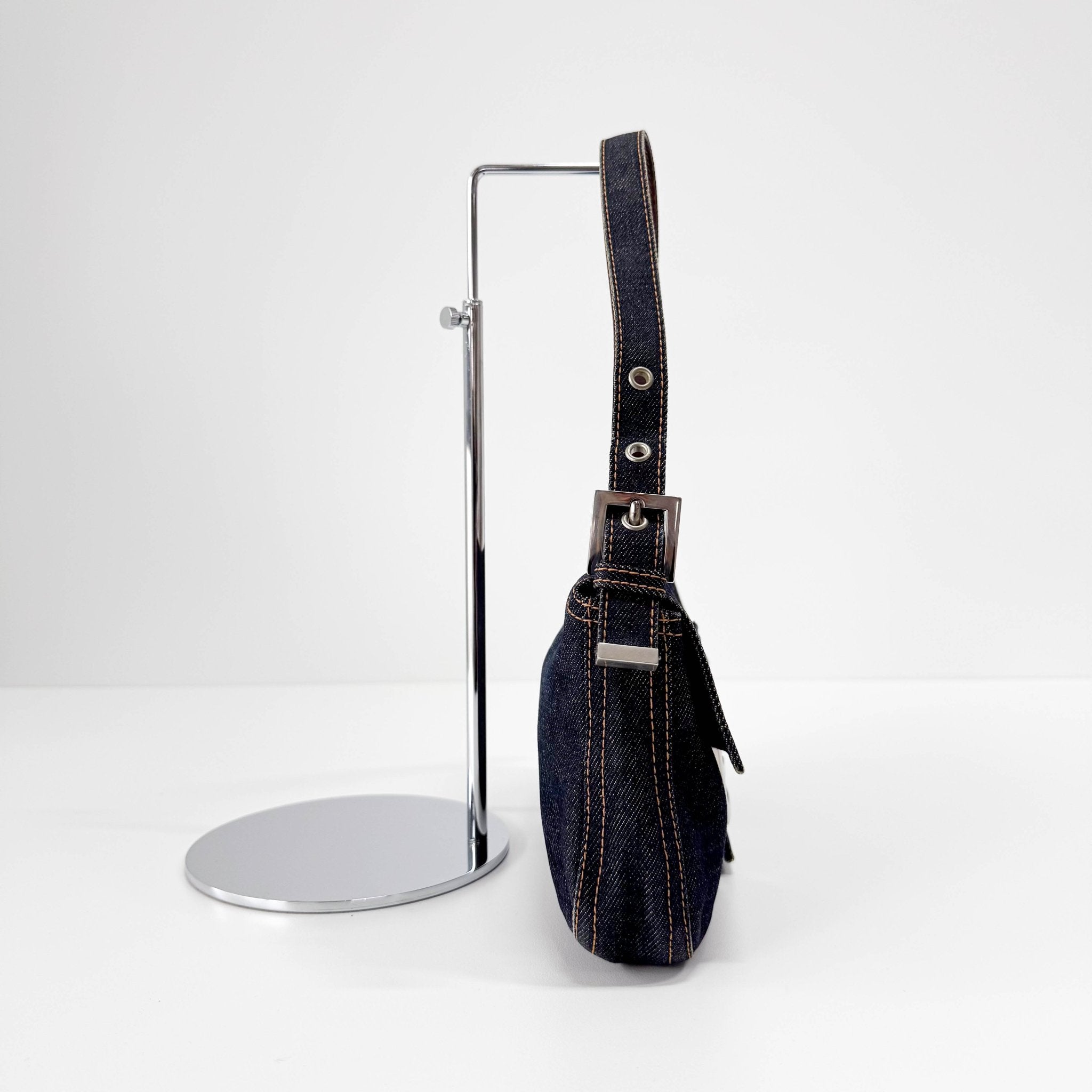 FENDI Baguette Blue Denim Shoulder Bag, in , Sold by HIVE PRELOVED - Shoulder Bags, ,