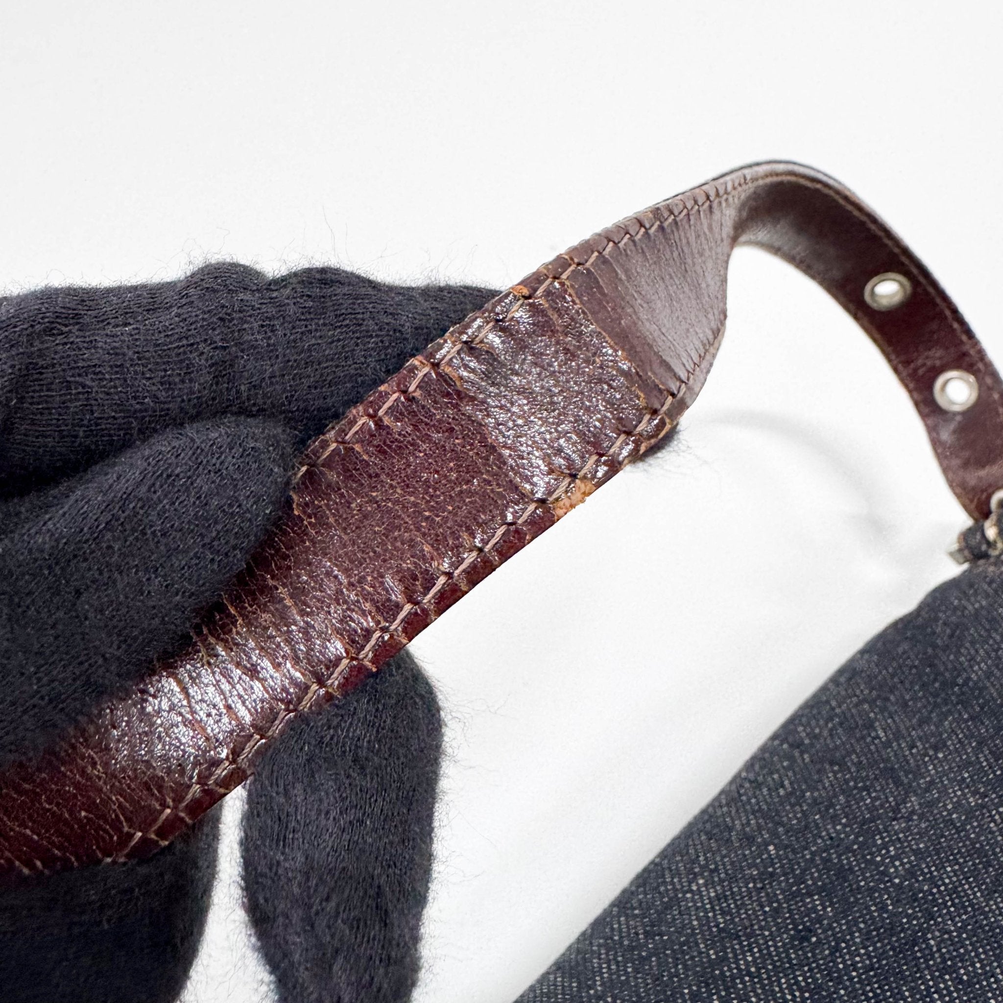 FENDI Baguette Blue Denim Shoulder Bag, in , Sold by HIVE PRELOVED - Shoulder Bags, ,