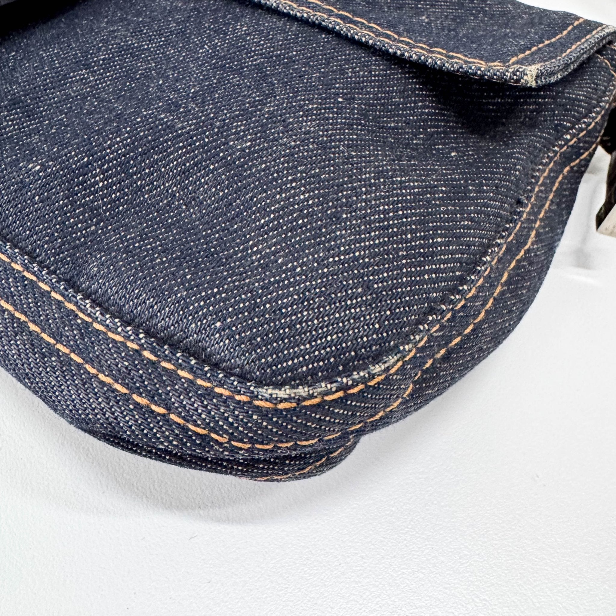 FENDI Baguette Blue Denim Shoulder Bag, in , Sold by HIVE PRELOVED - Shoulder Bags, ,