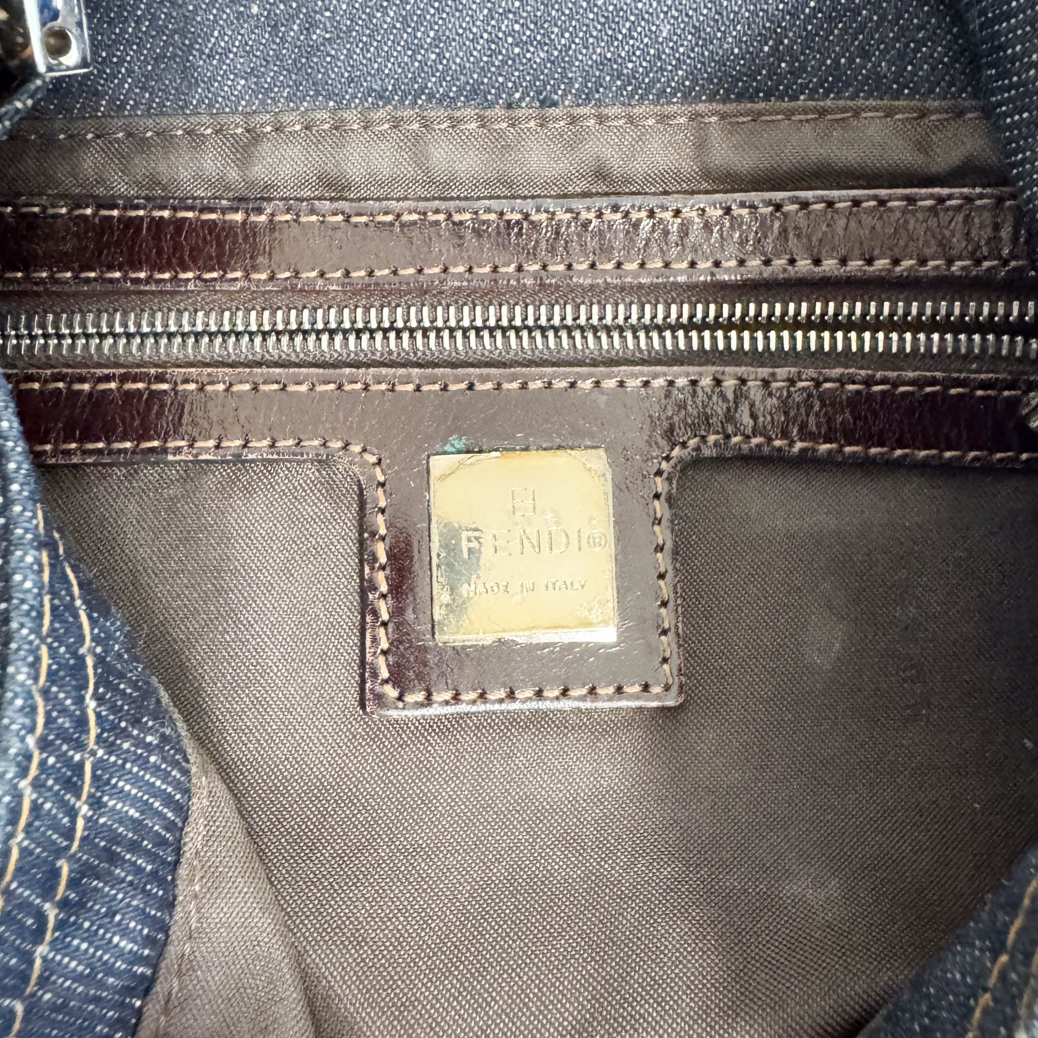 FENDI Baguette Blue Denim Shoulder Bag, in , Sold by HIVE PRELOVED - Shoulder Bags, ,