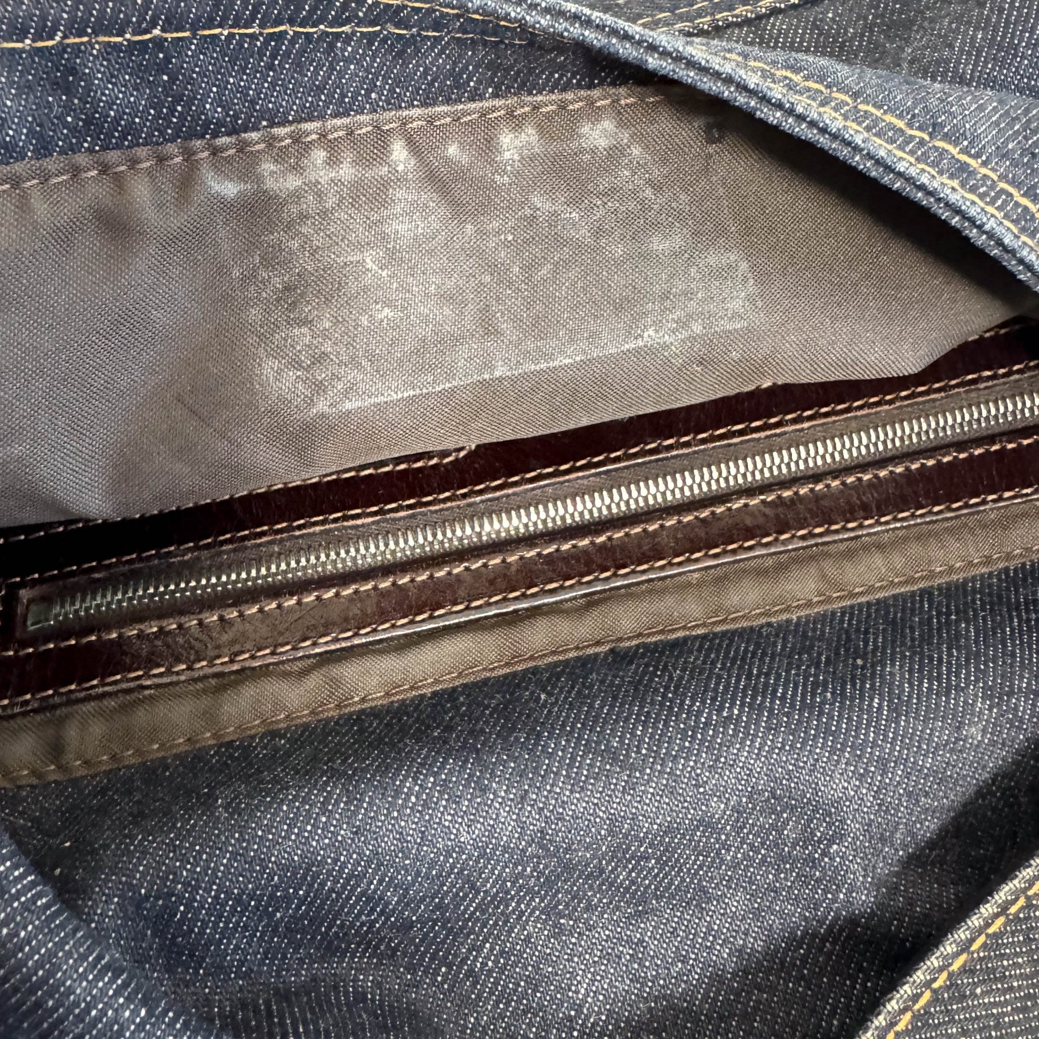 FENDI Baguette Blue Denim Shoulder Bag, in , Sold by HIVE PRELOVED - Shoulder Bags, ,