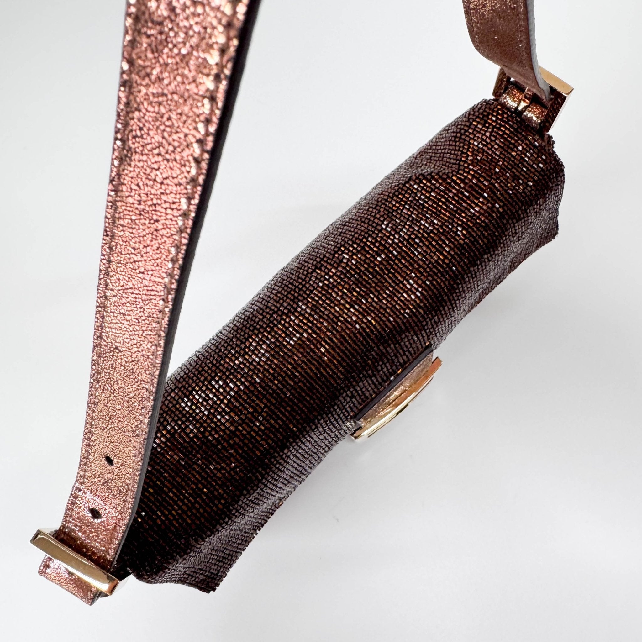 FENDI Baguette Brown Beaded Shoulder Bag, in , Sold by HIVE PRELOVED - Shoulder Bags, ,