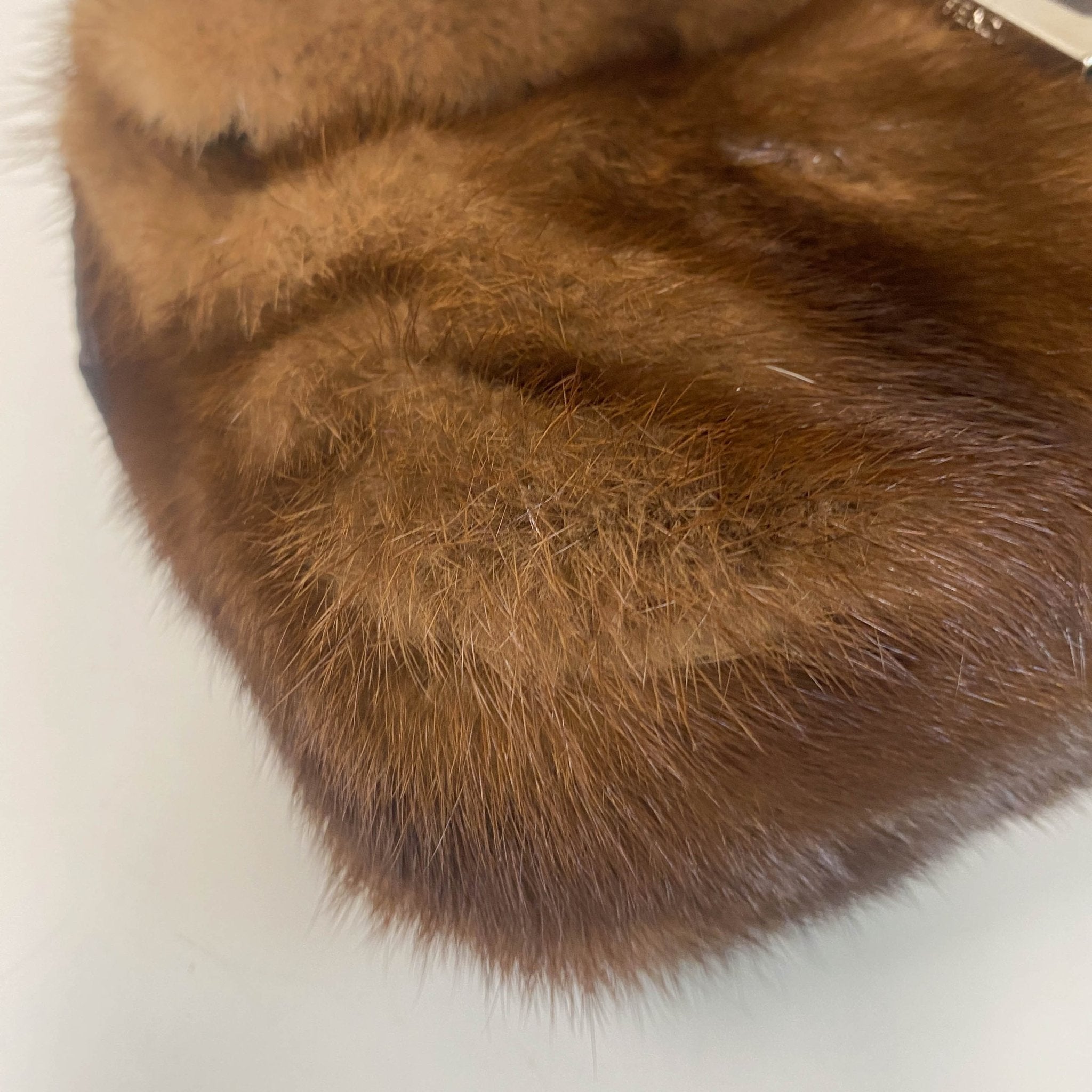 FENDI Baguette Brown Fur with Flower Selleria Shoulder Bag, in , Sold by HIVE PRELOVED - Shoulder Bags, ,