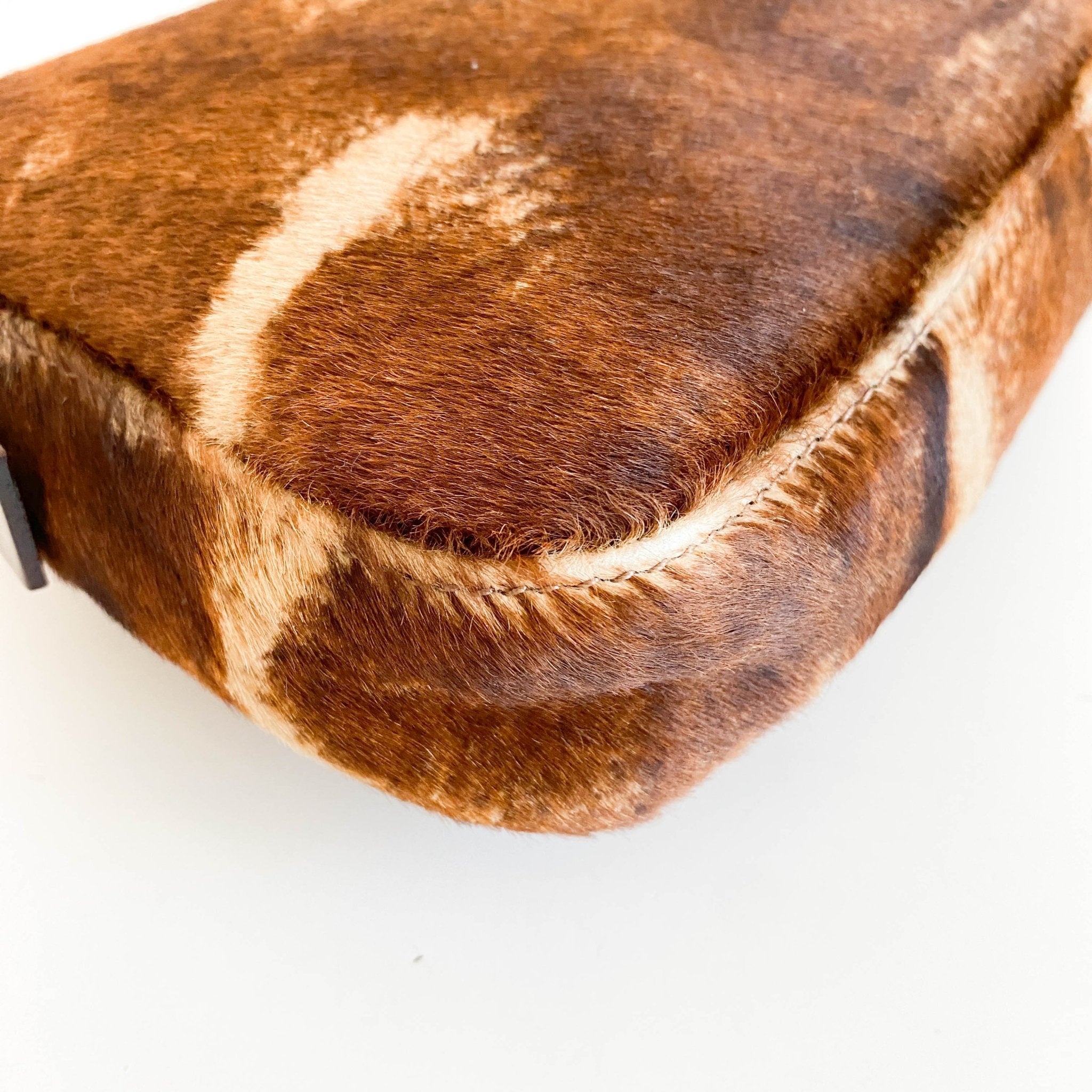 FENDI Baguette Brown Pony Hair Shoulder Bag, in , Sold by HIVE PRELOVED - Shoulder Bags, ,