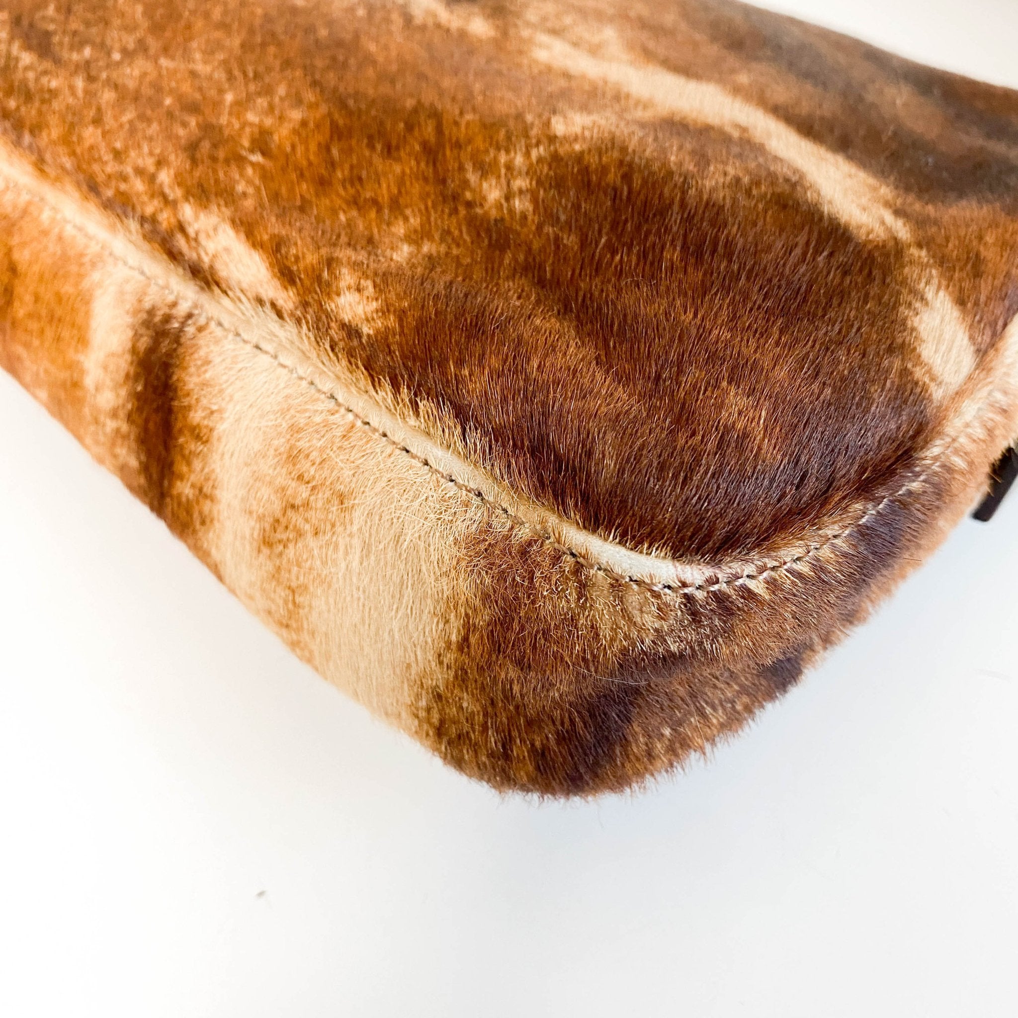 FENDI Baguette Brown Pony Hair Shoulder Bag, in , Sold by HIVE PRELOVED - Shoulder Bags, ,