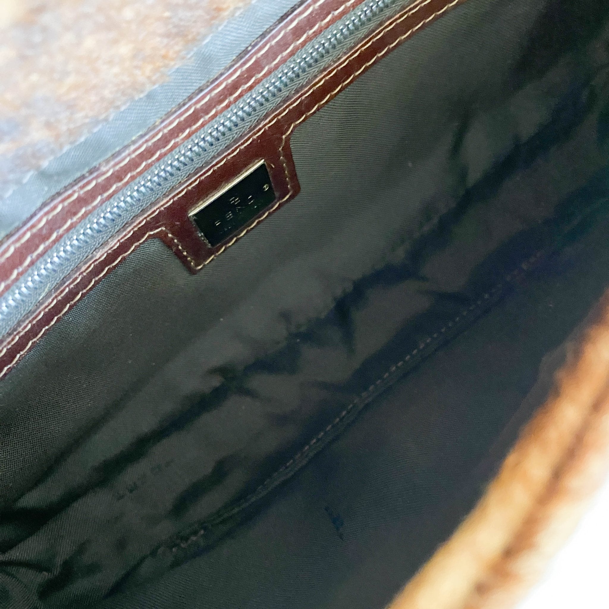 FENDI Baguette Brown Pony Hair Shoulder Bag, in , Sold by HIVE PRELOVED - Shoulder Bags, ,