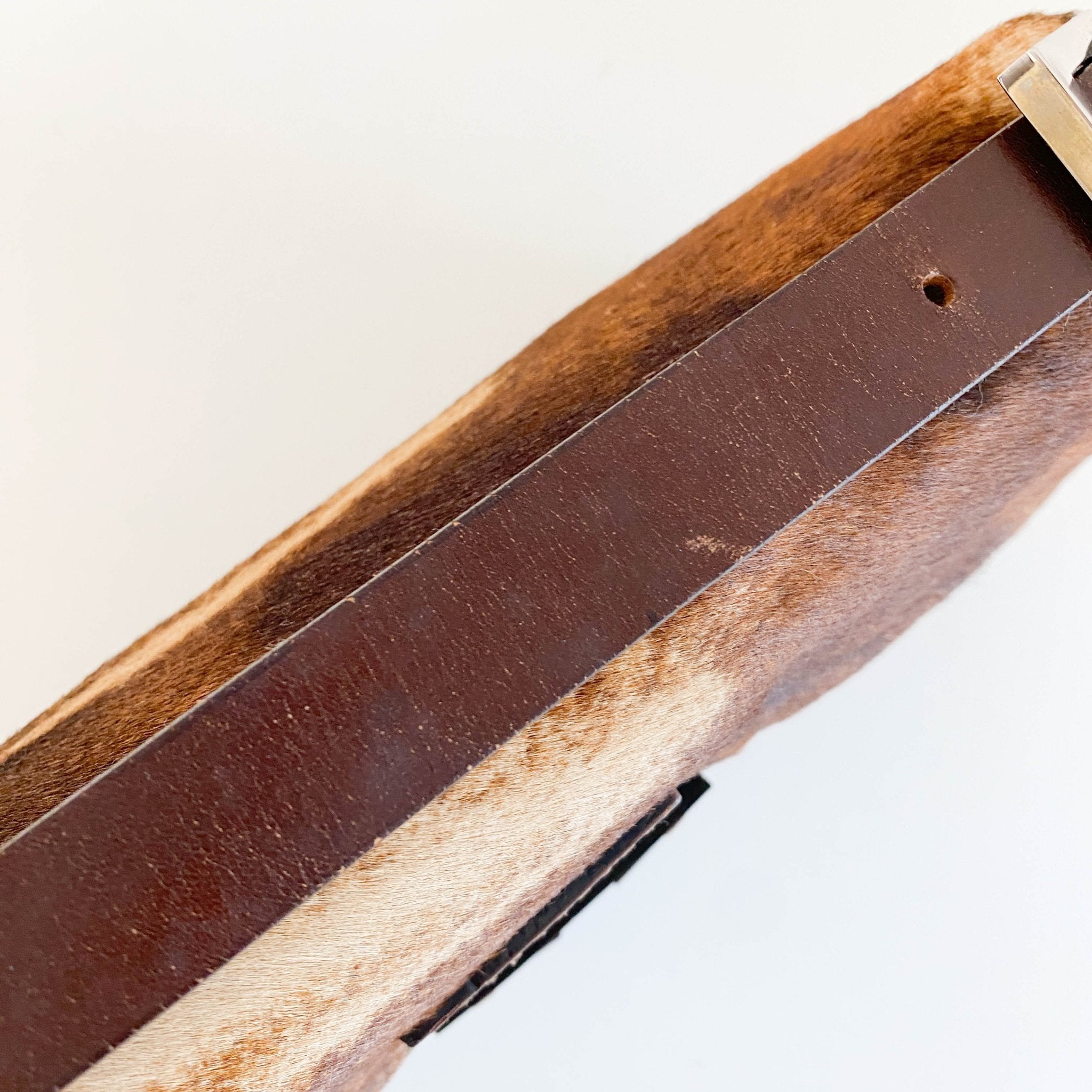 FENDI Baguette Brown Pony Hair Shoulder Bag, in , Sold by HIVE PRELOVED - Shoulder Bags, ,