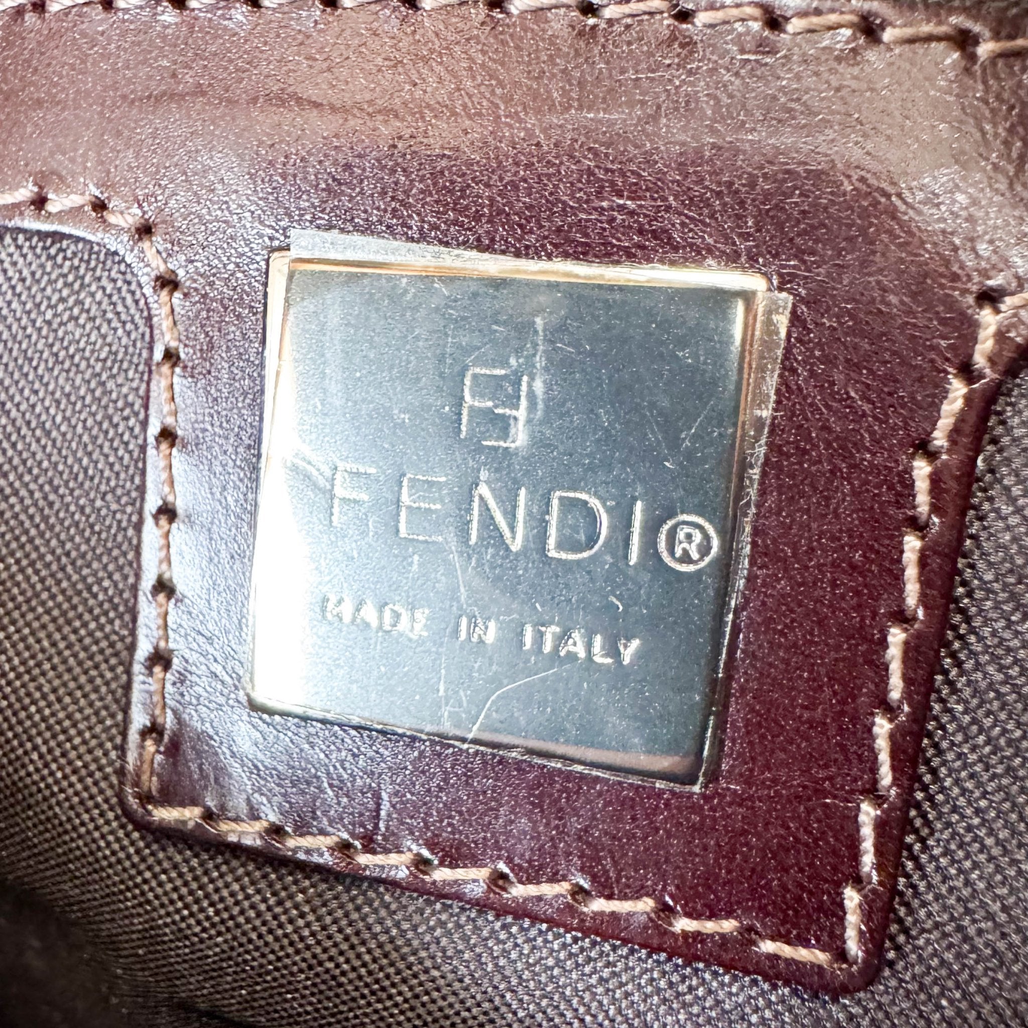 FENDI Baguette Brown Pony Hair Shoulder Bag, in , Sold by HIVE PRELOVED - Shoulder Bags, ,